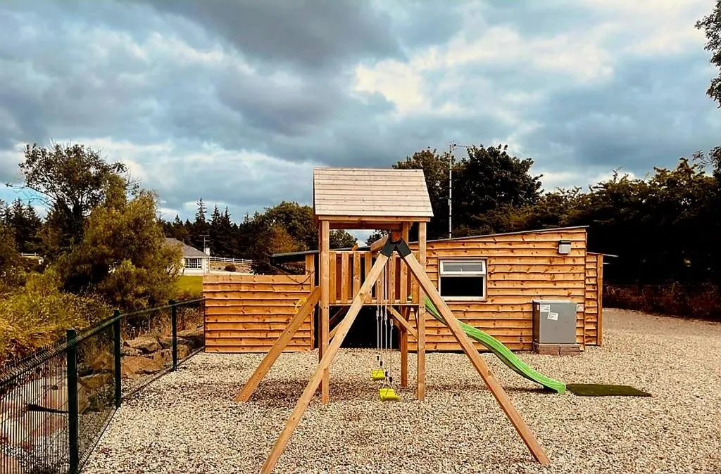 Children play ground in Walsh's Mill Lodges & Linen House