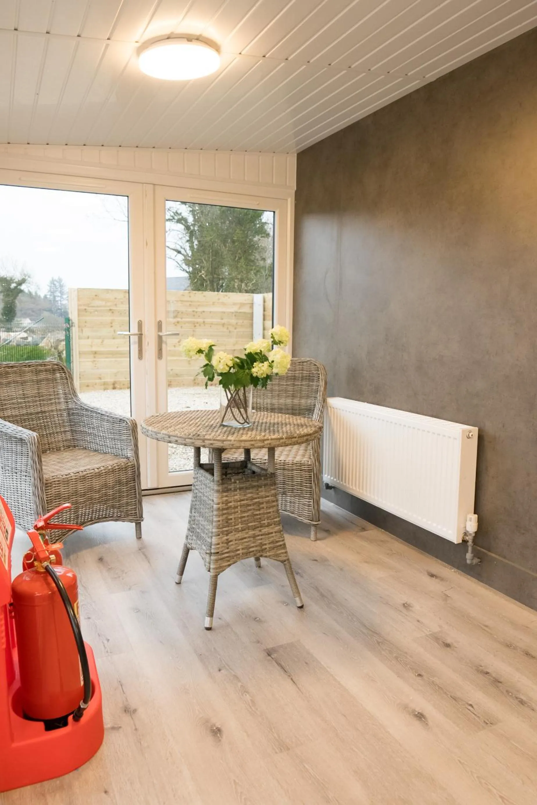 Living room in Walsh's Mill Lodges & Linen House