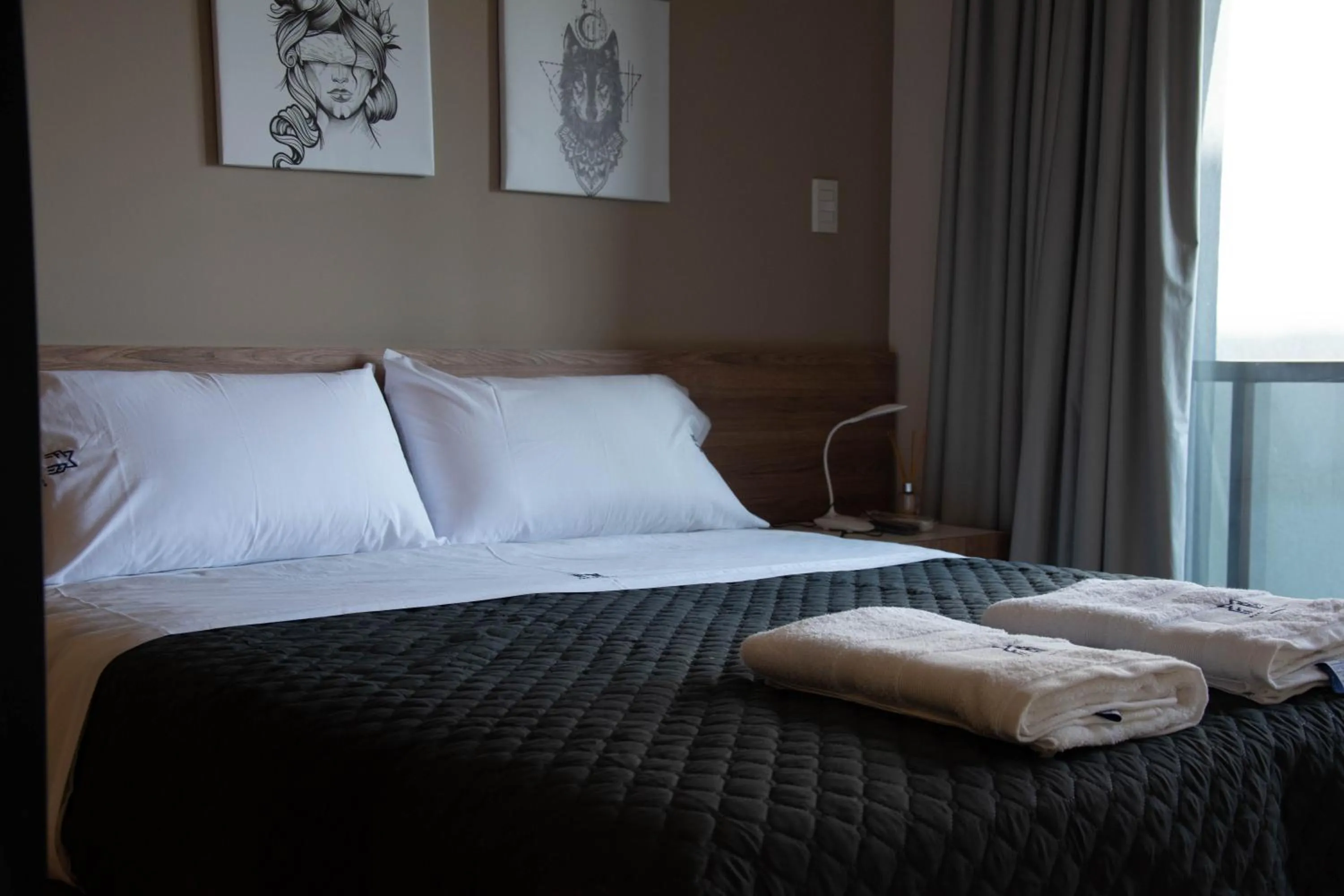 Bed in ANDÉN FMA-Coliving