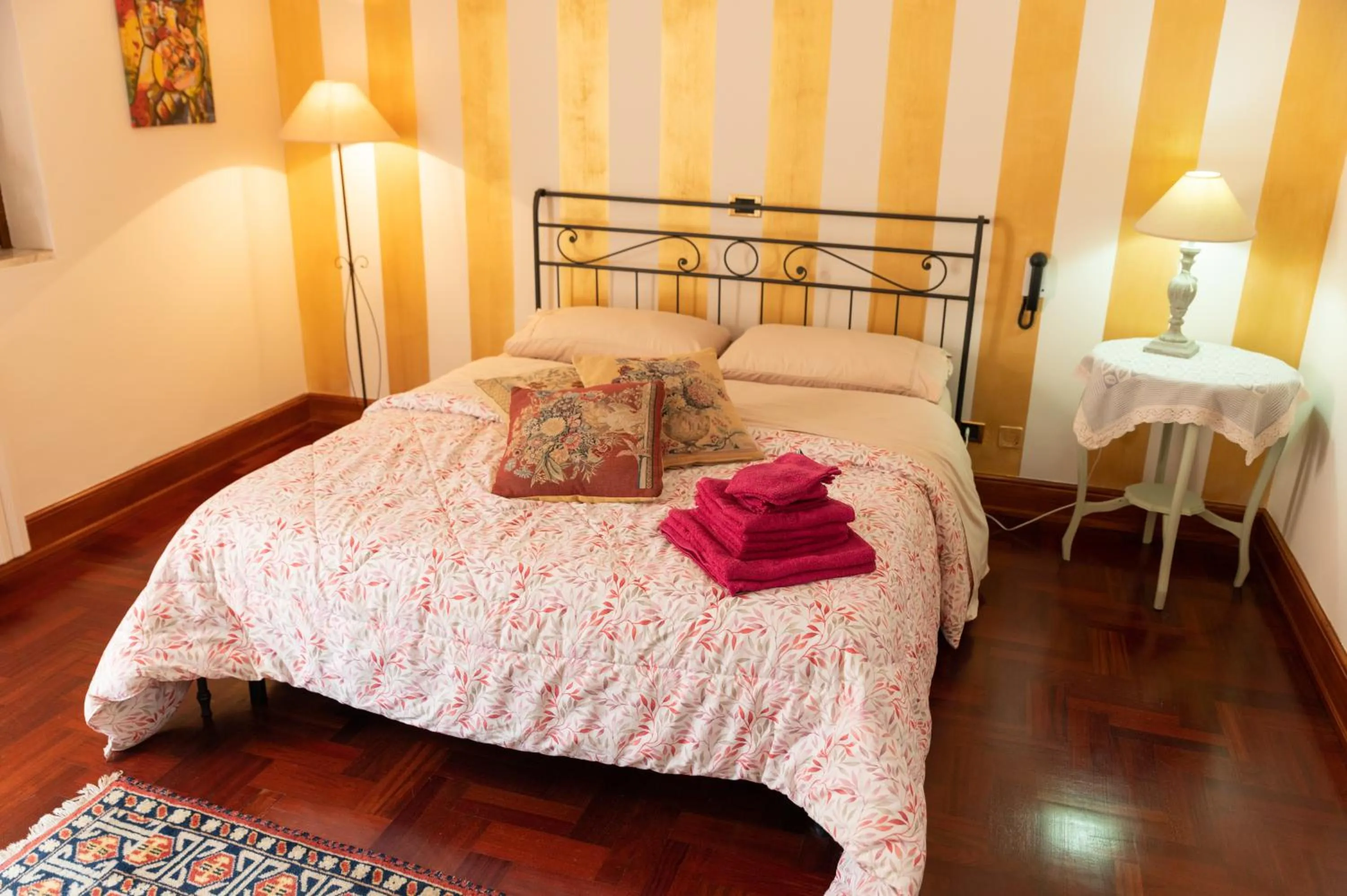 Bed in Villa Annamaria