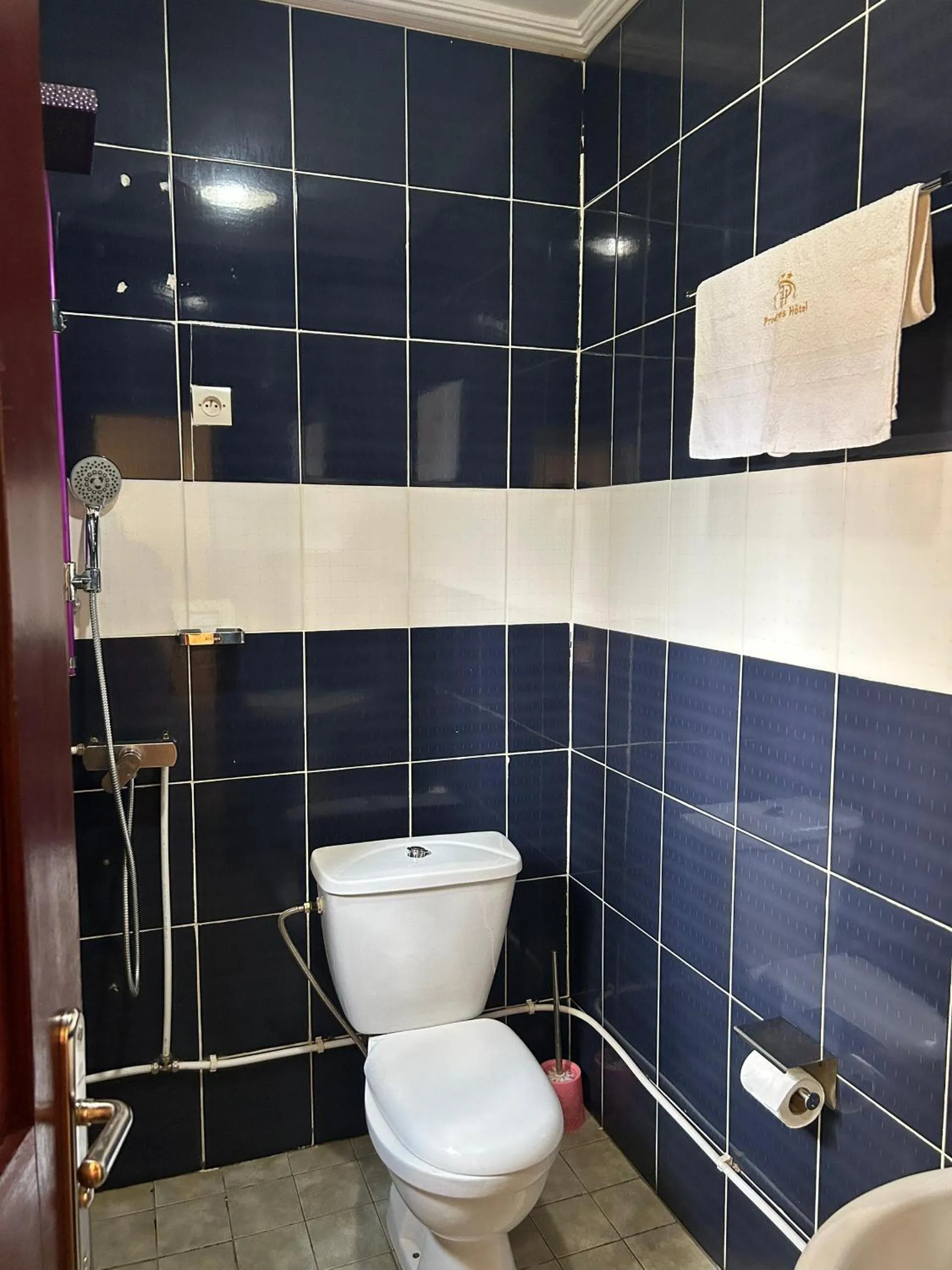 Shower in Prodiges Hôtel