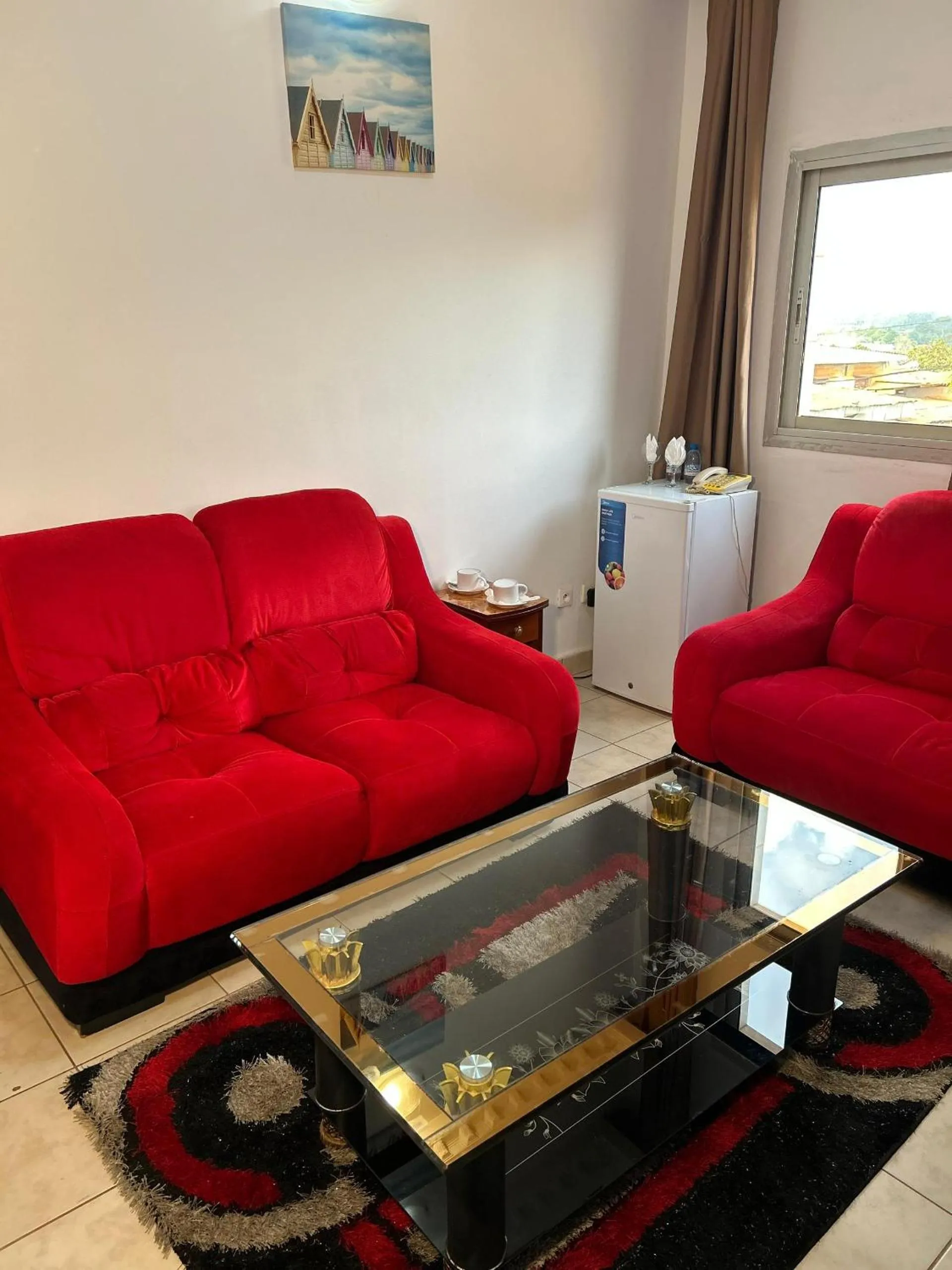 Living room in Prodiges Hôtel