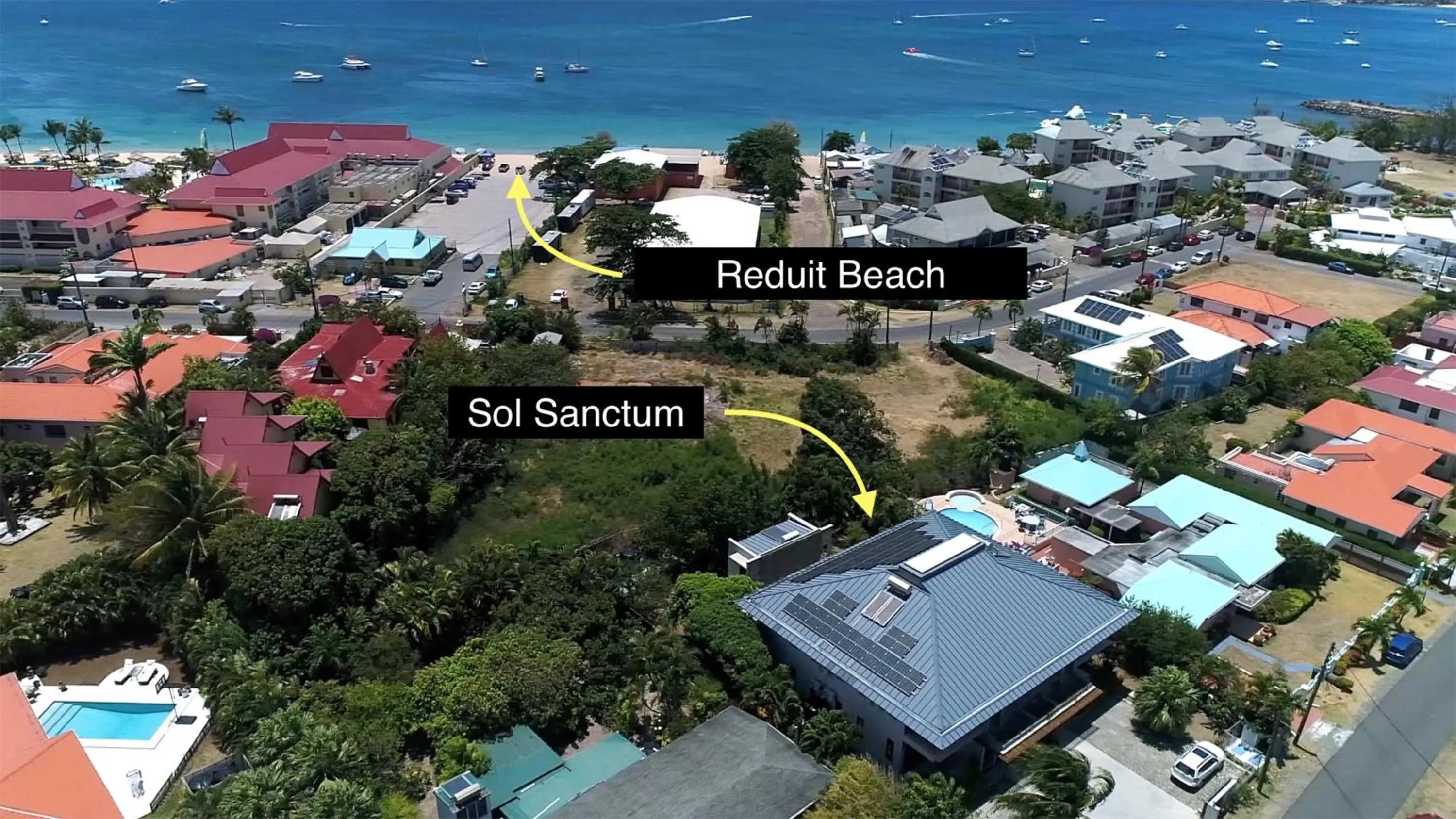 Bird's eye view in Sol Sanctum - Boutique Wellness Hotel