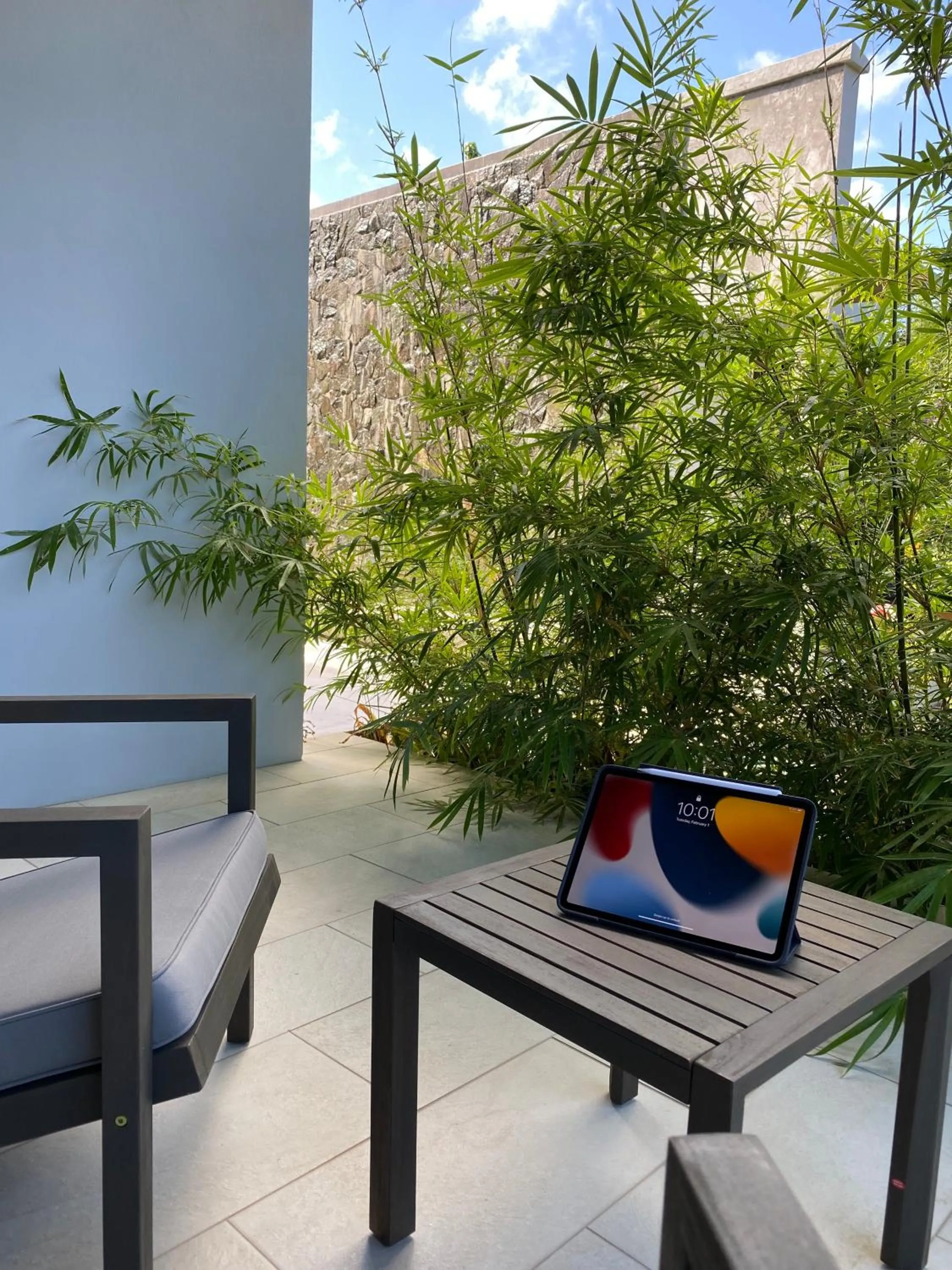 Patio in Sol Sanctum - Boutique Wellness Hotel