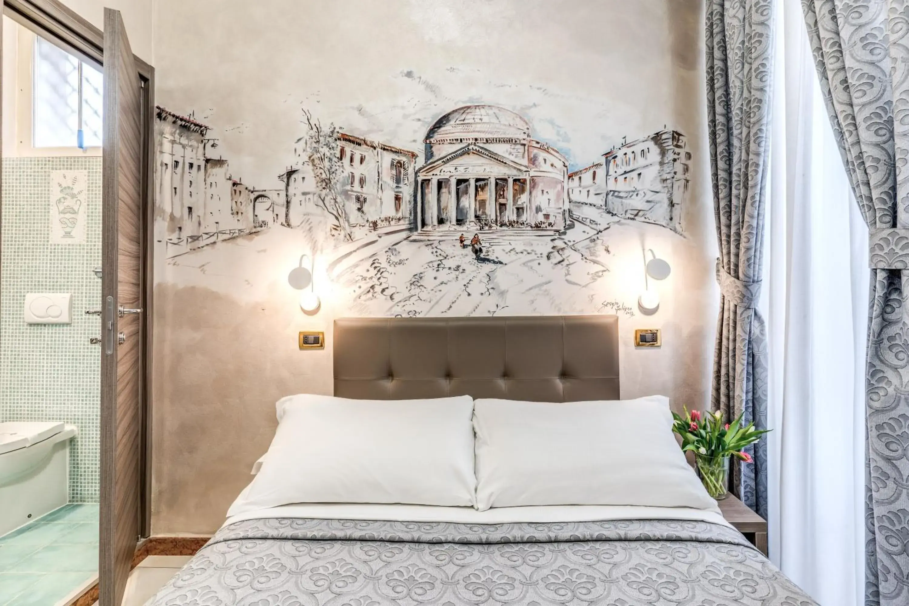 Single Room in Hotel Centro Cavour Roma Single Room in Hotel Centro Cavour Roma