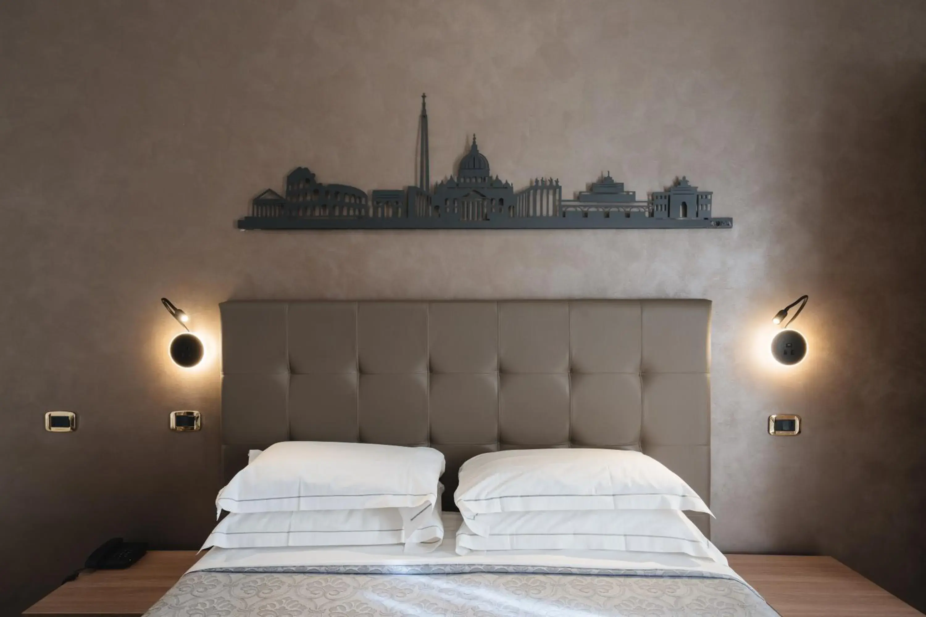 Economy Double Room in Hotel Centro Cavour Roma Economy Double Room in Hotel Centro Cavour Roma