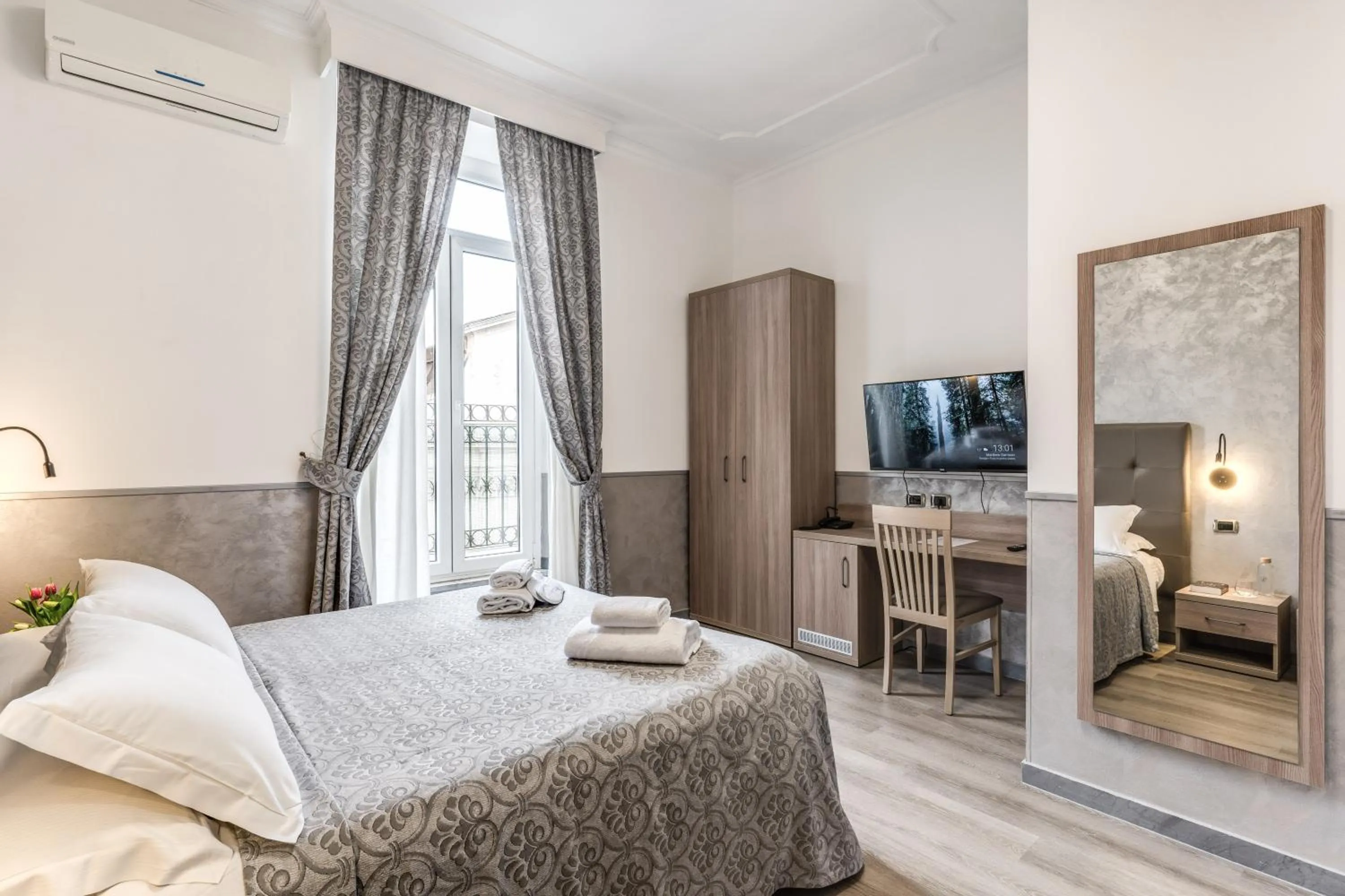 Bed in Hotel Centro Cavour Roma