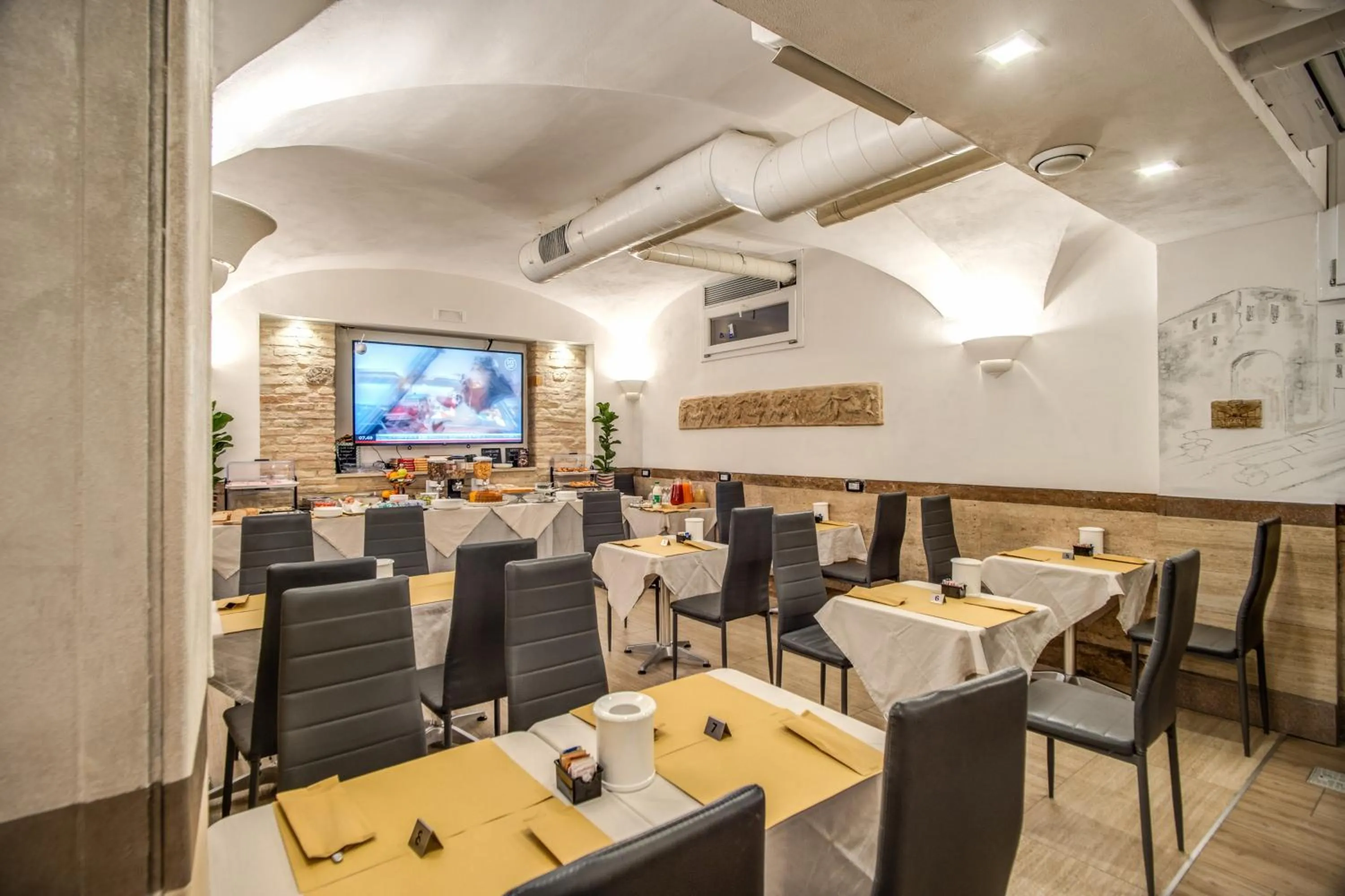 Breakfast in Hotel Centro Cavour Roma