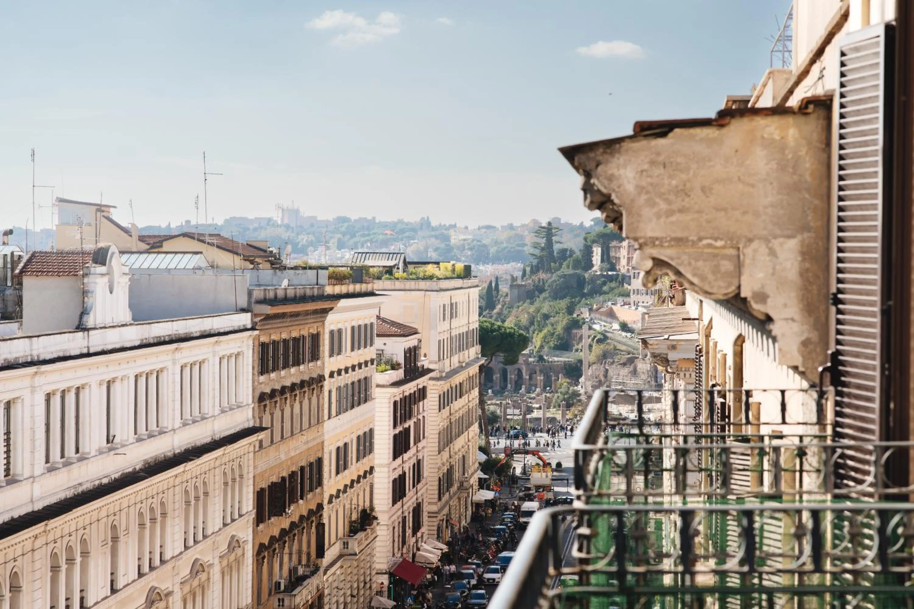 Property building in Hotel Centro Cavour Roma
