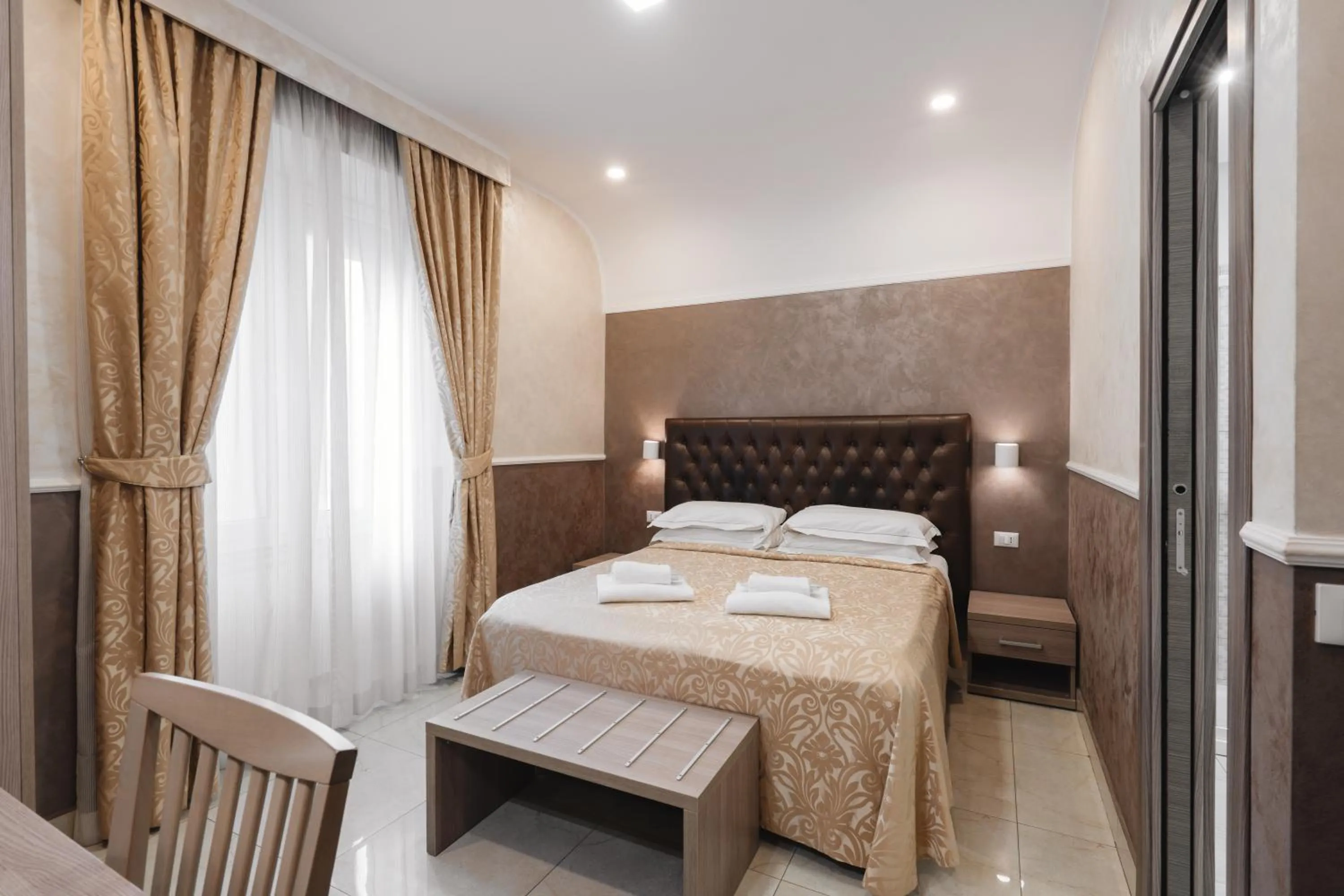 Bed in Hotel Centro Cavour Roma