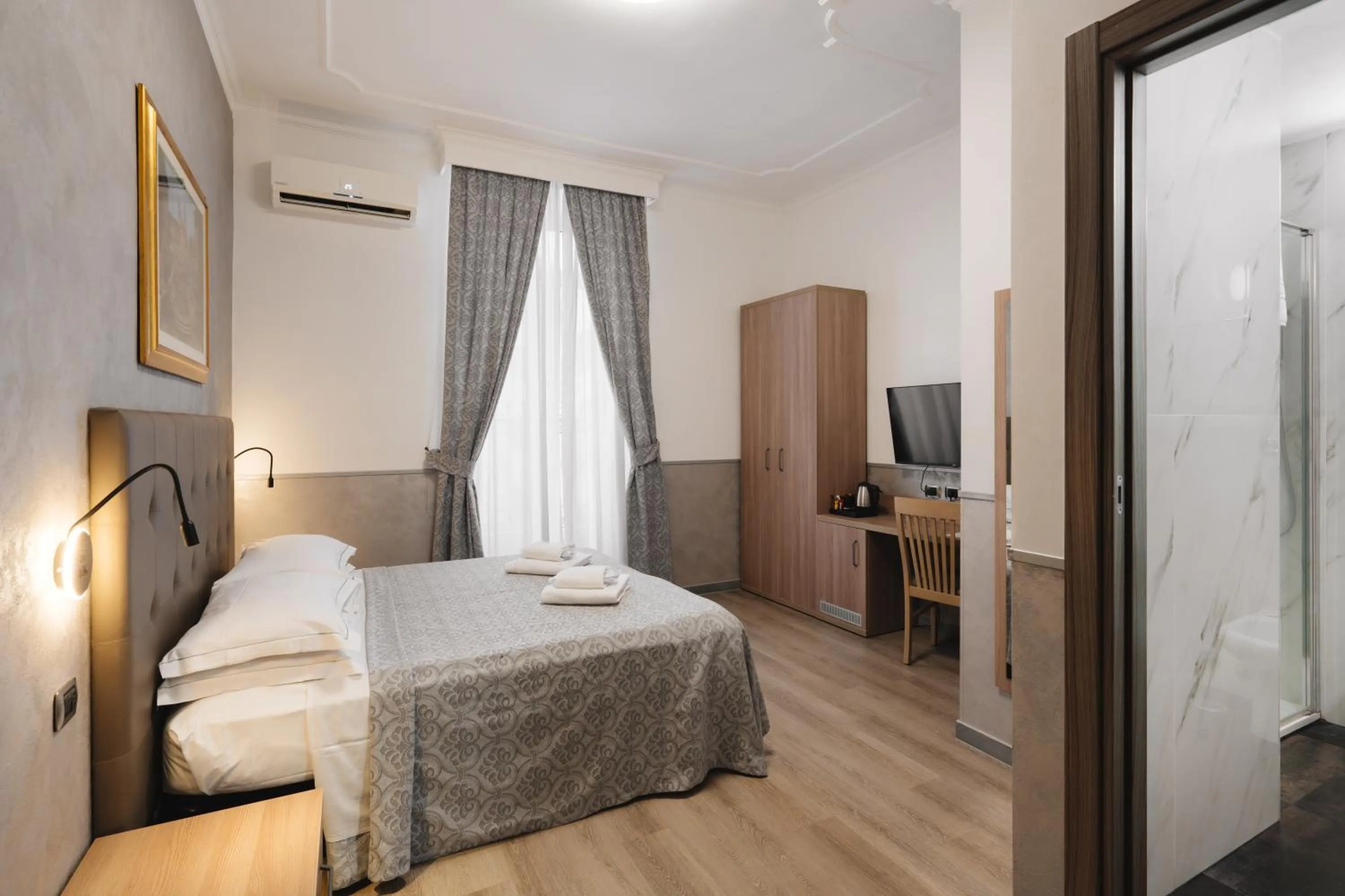 Bed in Hotel Centro Cavour Roma