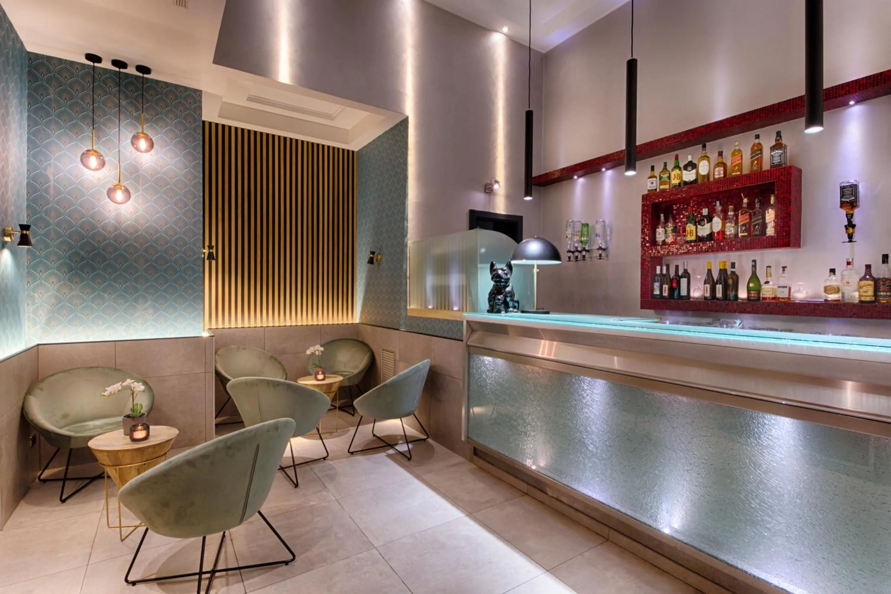 Lounge or bar in Hotel Raganelli