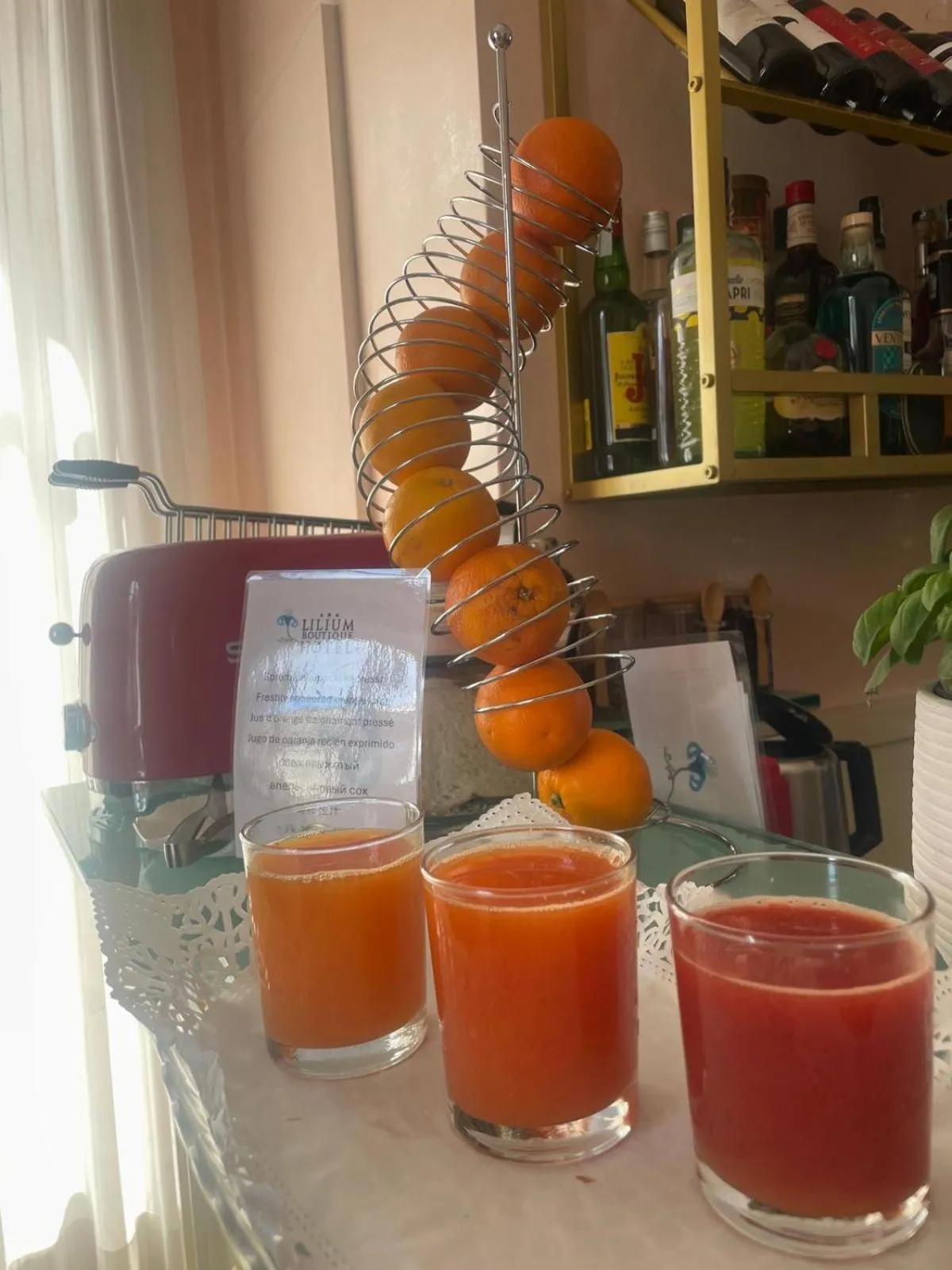 Breakfast in Lilium Boutique Hotel