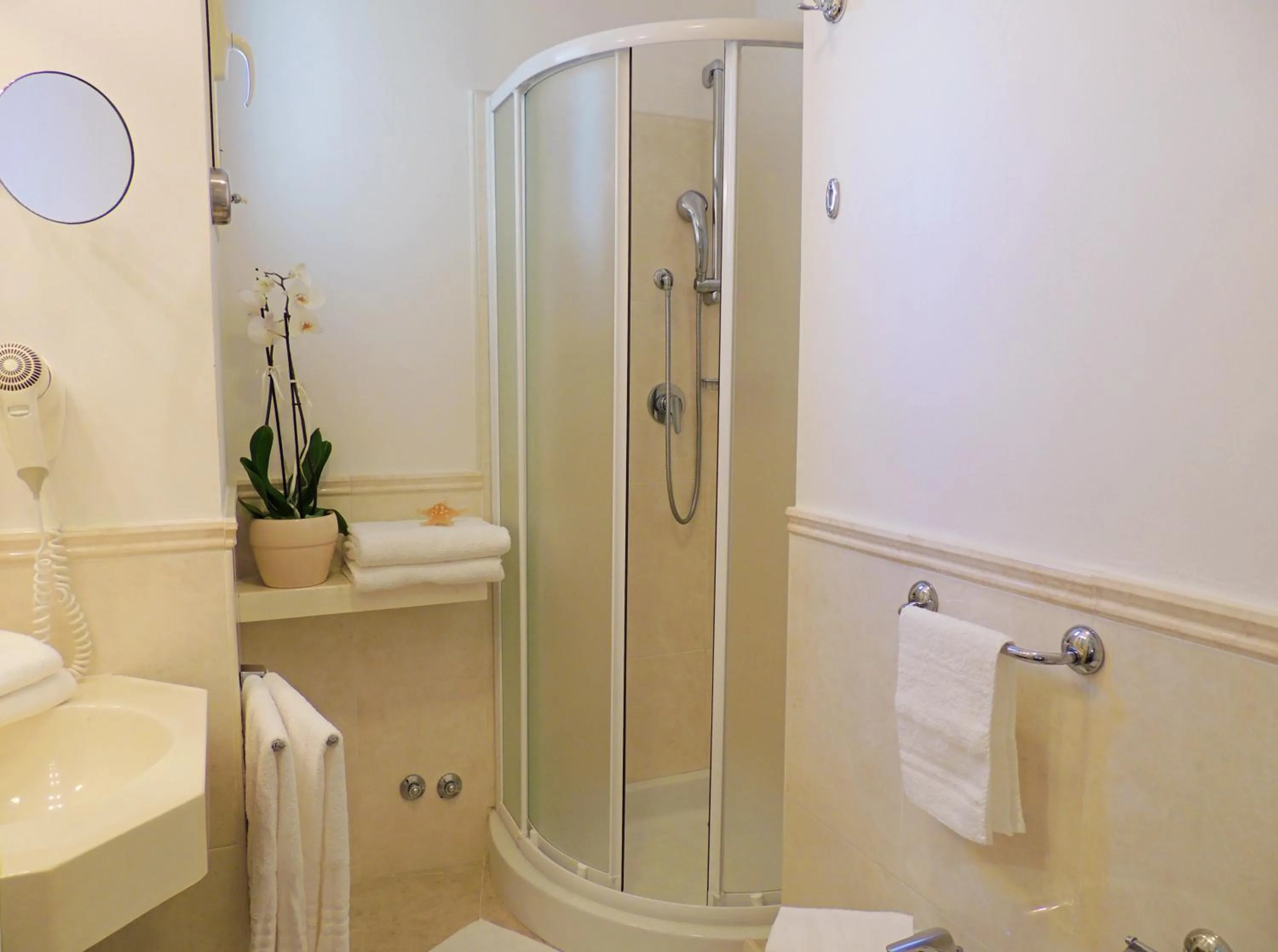 Shower in Hotel HamilTown