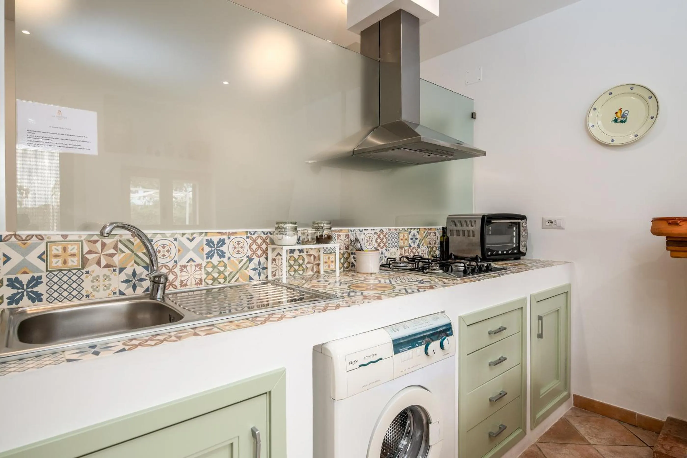 Kitchen or kitchenette in La Casèdde