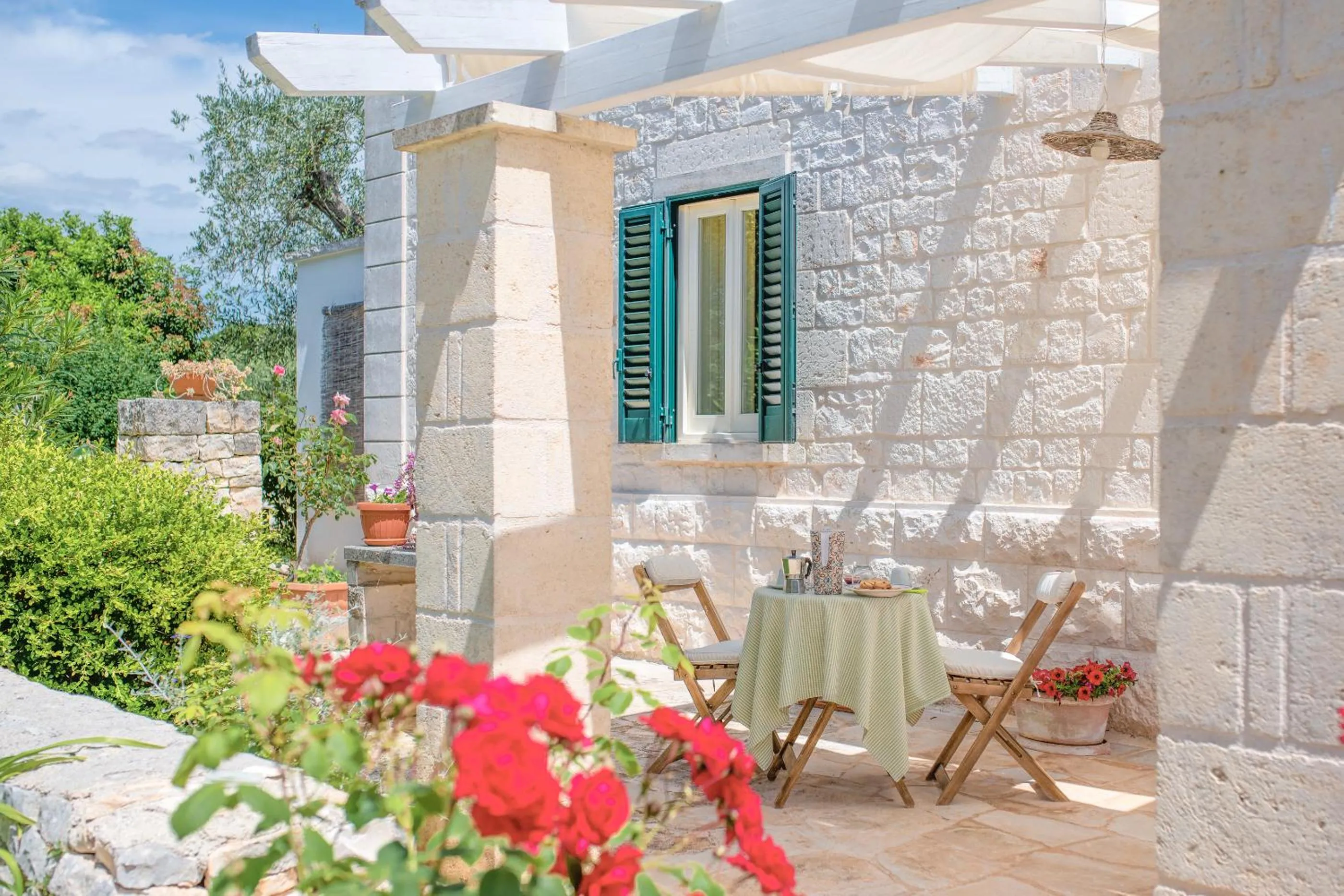 Patio in La Casèdde