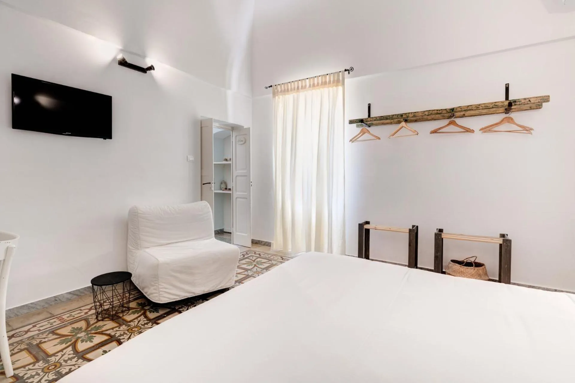 Bedroom, Bed in La Casèdde
