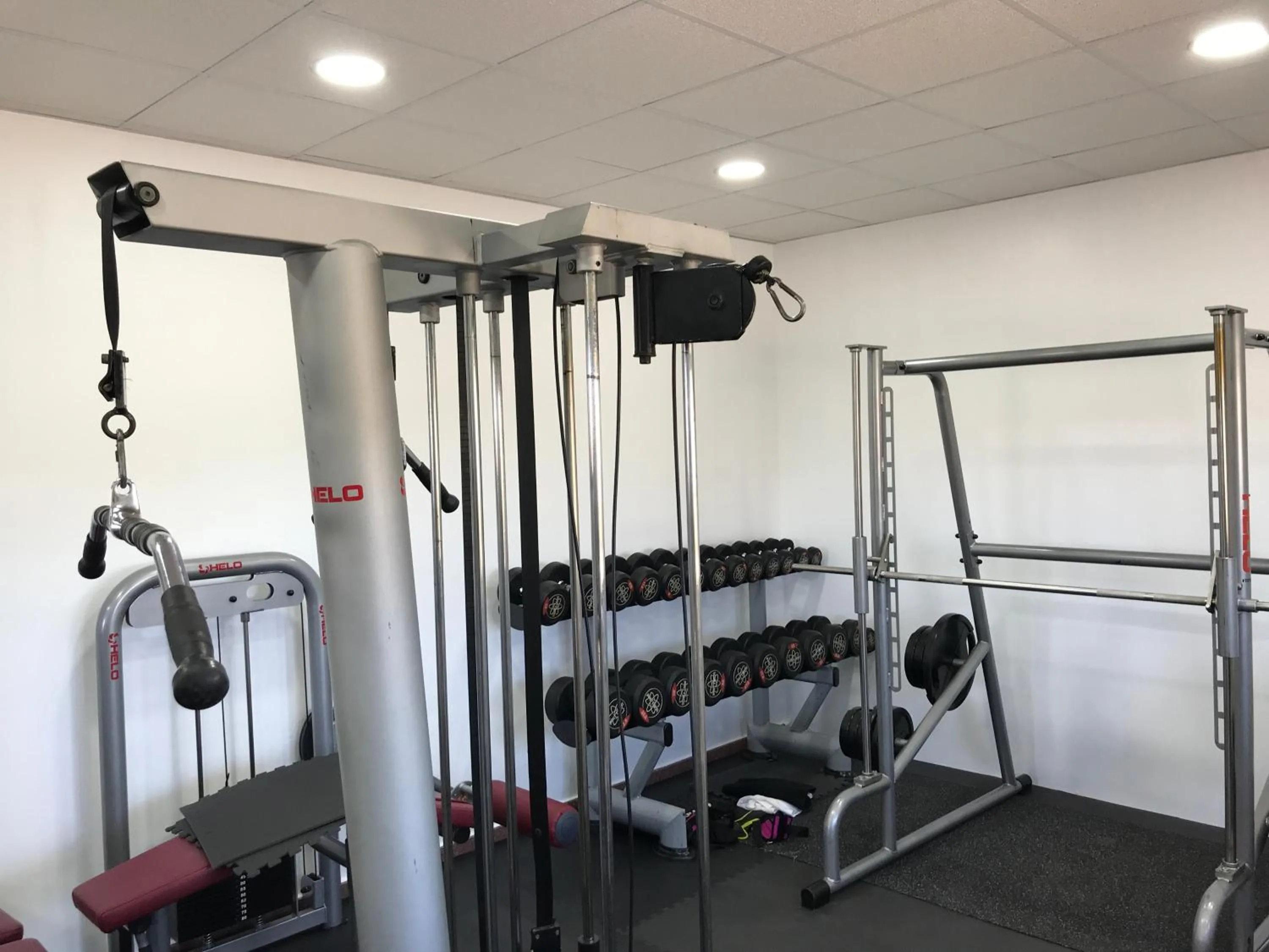 Fitness centre/facilities in Hotel Restaurante Santa Cruz