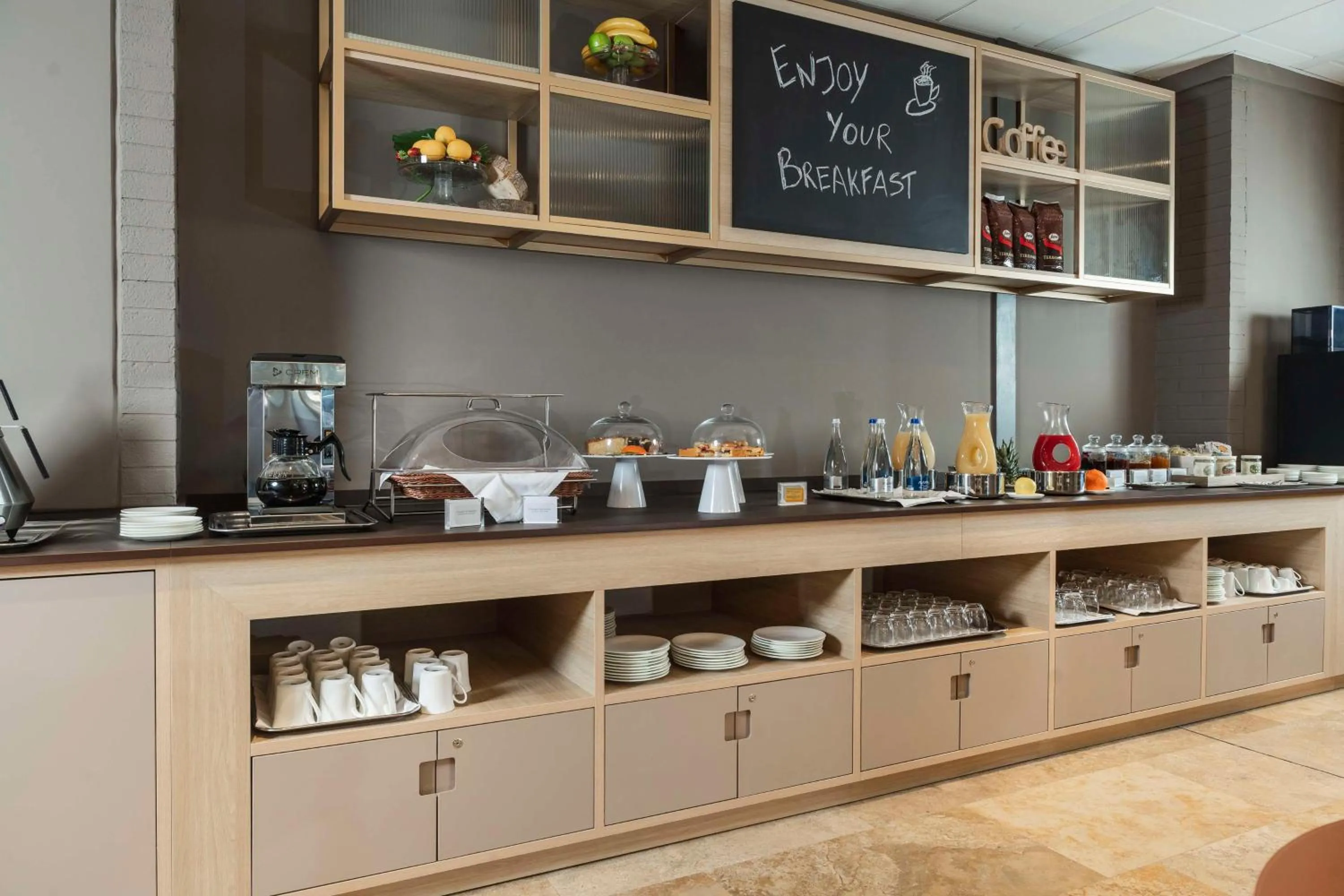 Breakfast in Hilton Garden Inn Bologna North