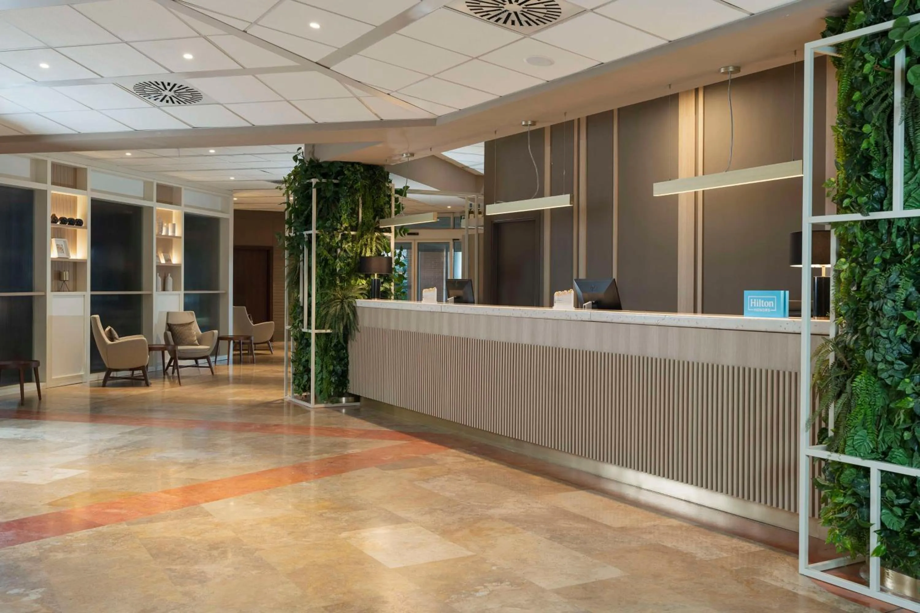 Lobby or reception in Hilton Garden Inn Bologna North