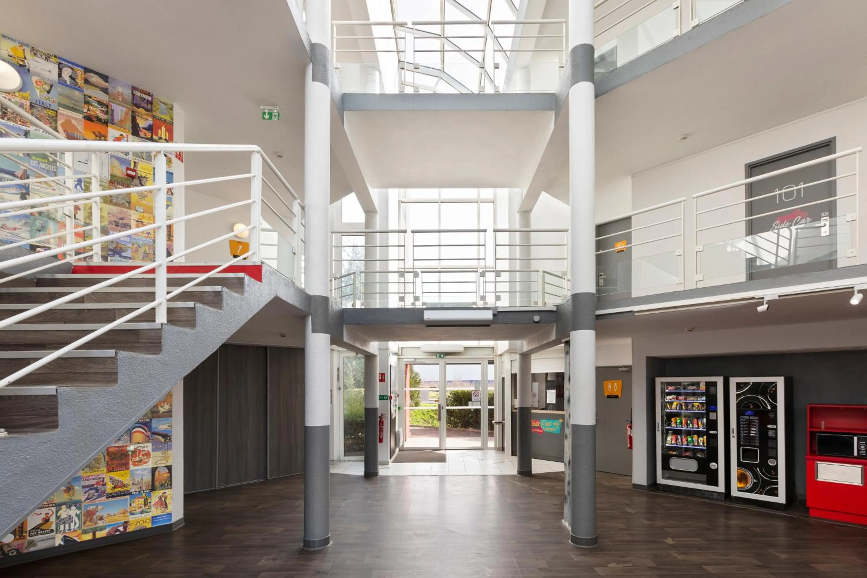 Lobby or reception in hotelF1 Longwy