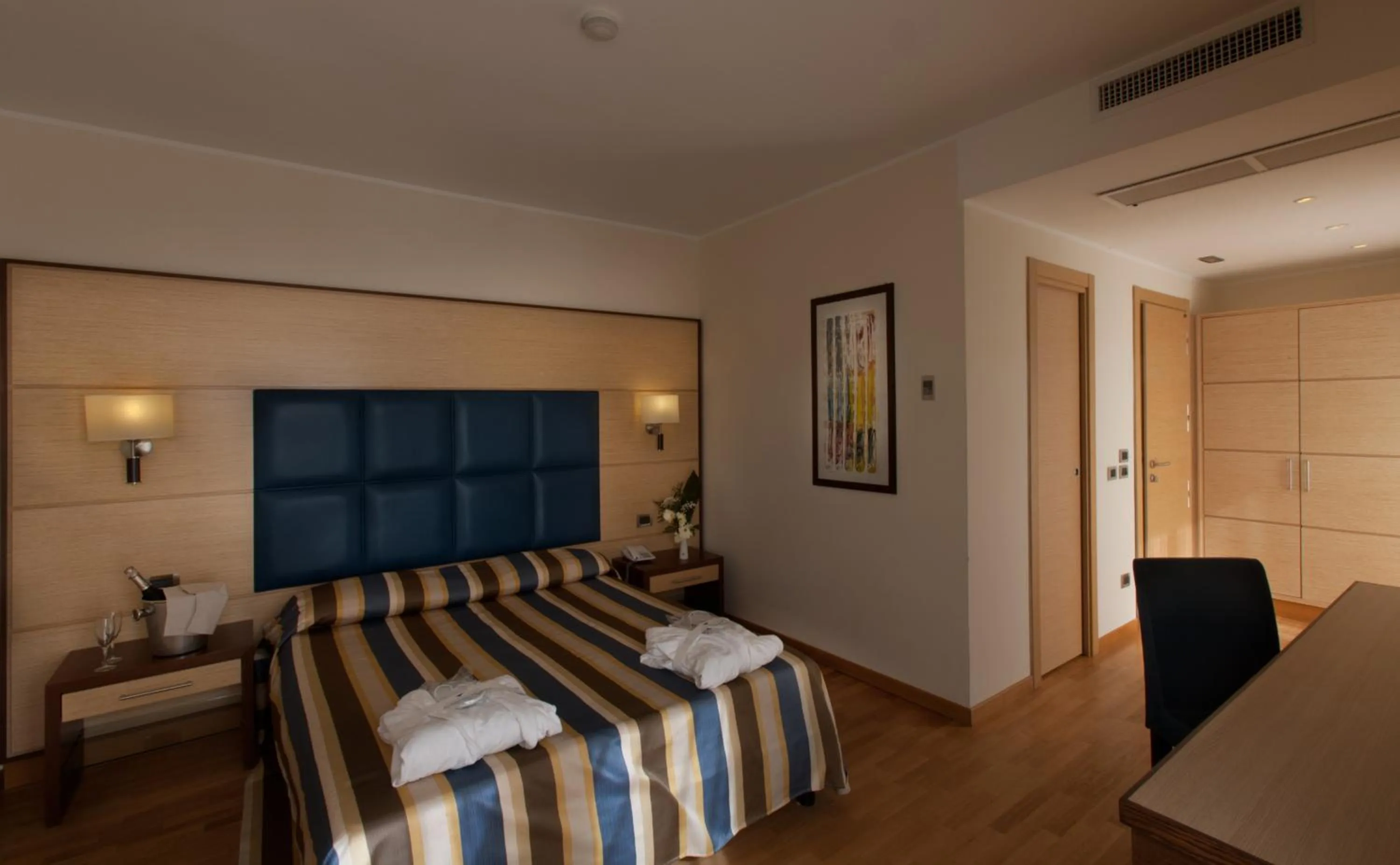 Bed in Virgilio Grand Hotel