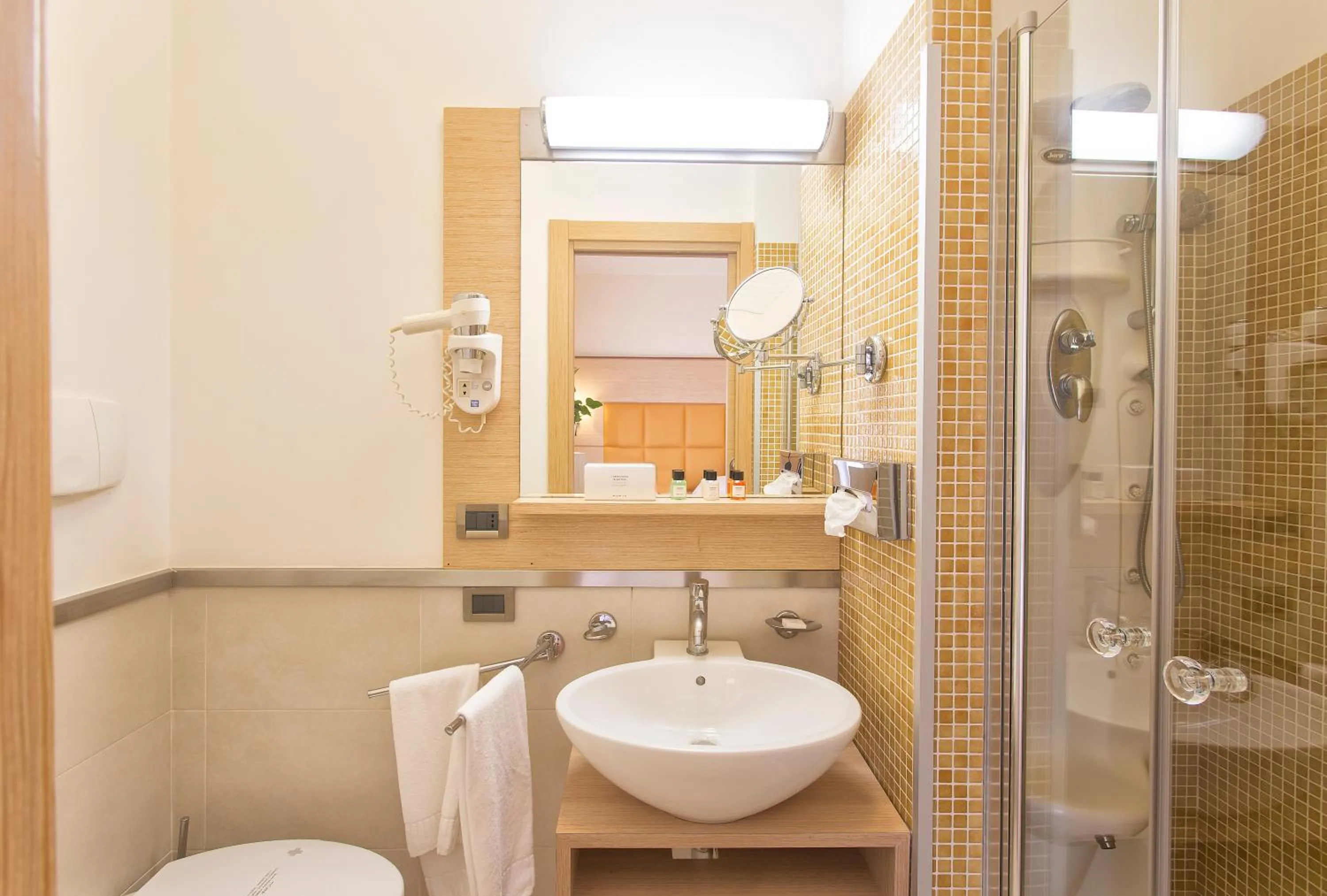 Shower in Virgilio Grand Hotel