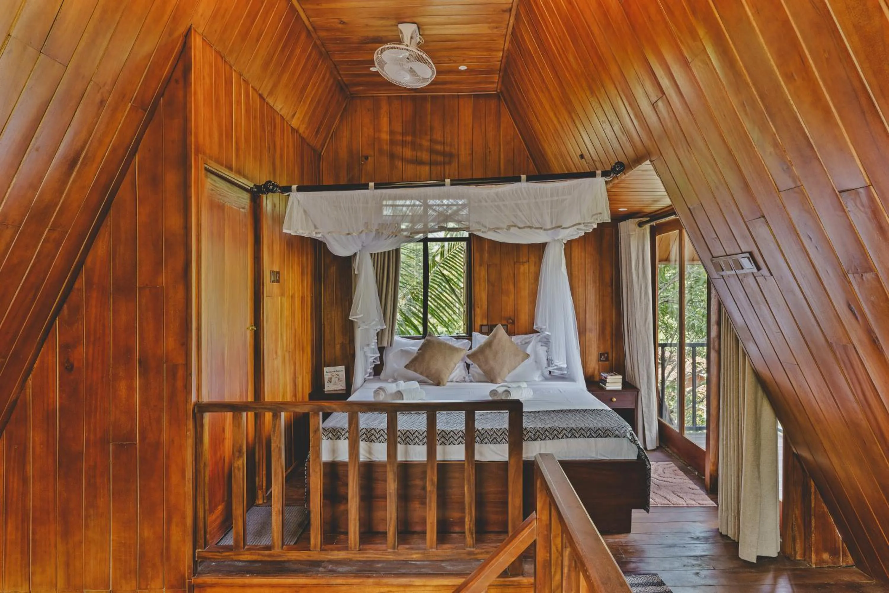 Bedroom, Bed in River View Villas