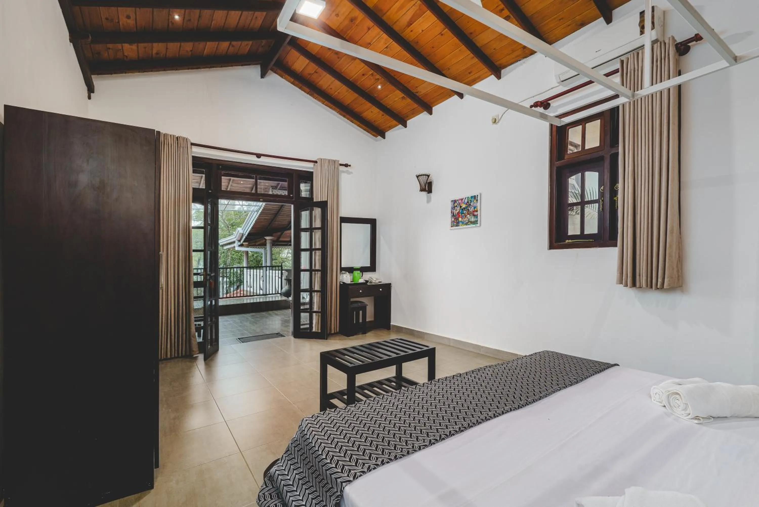 Photo of the whole room, Bed in River View Villas