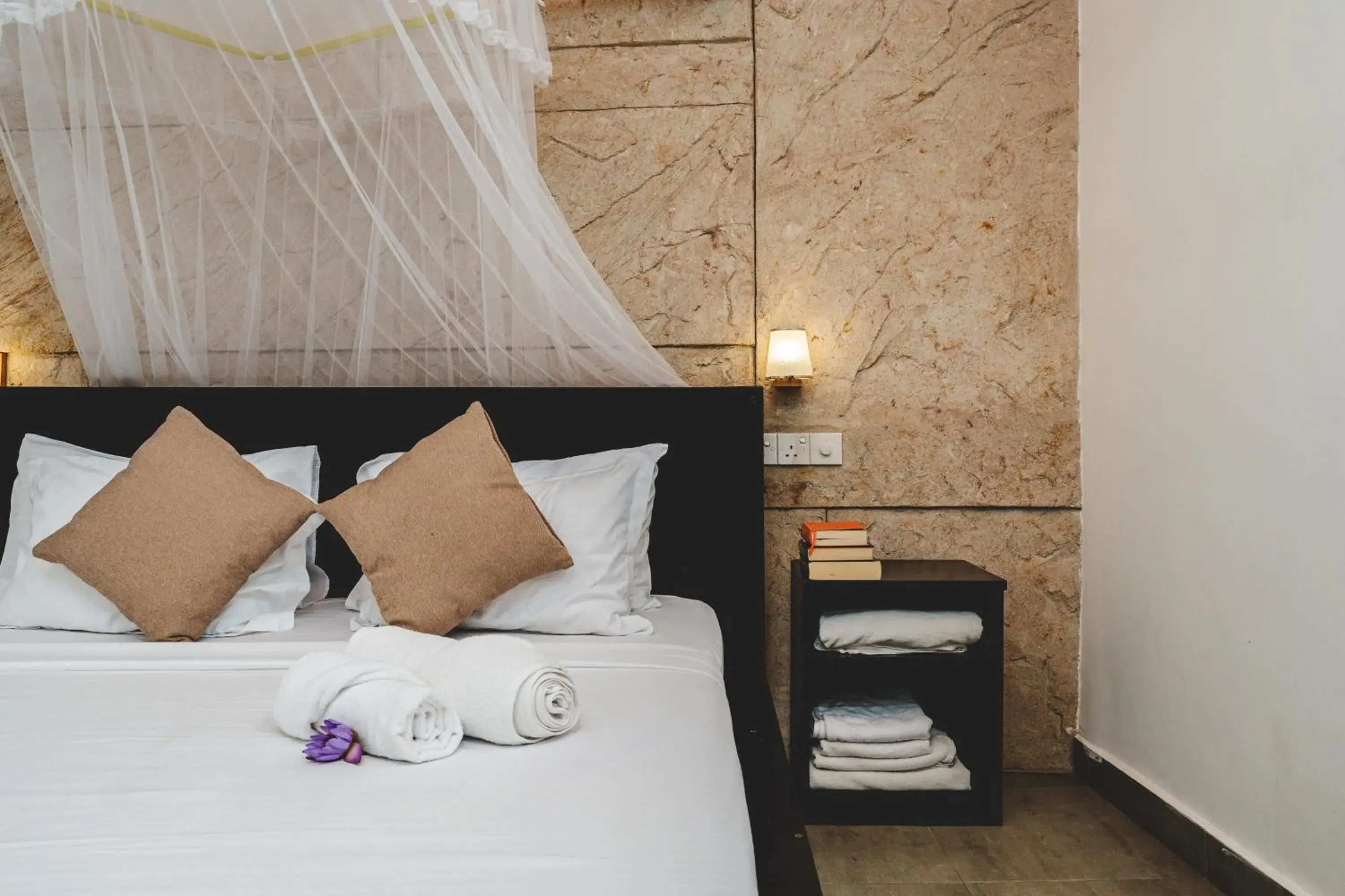 Bed in River View Villas Bed in River View Villas