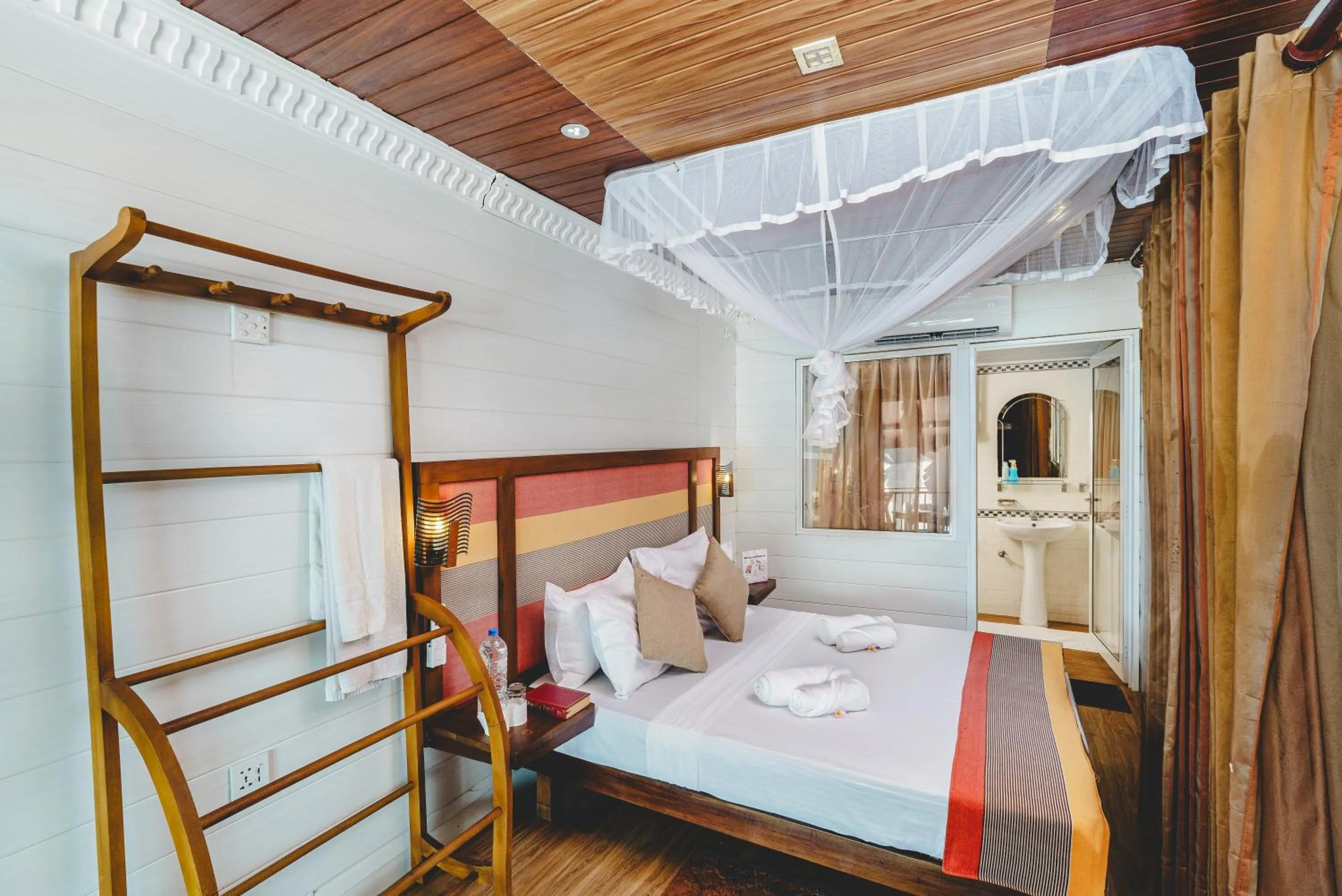 Bedroom, Bed in River View Villas