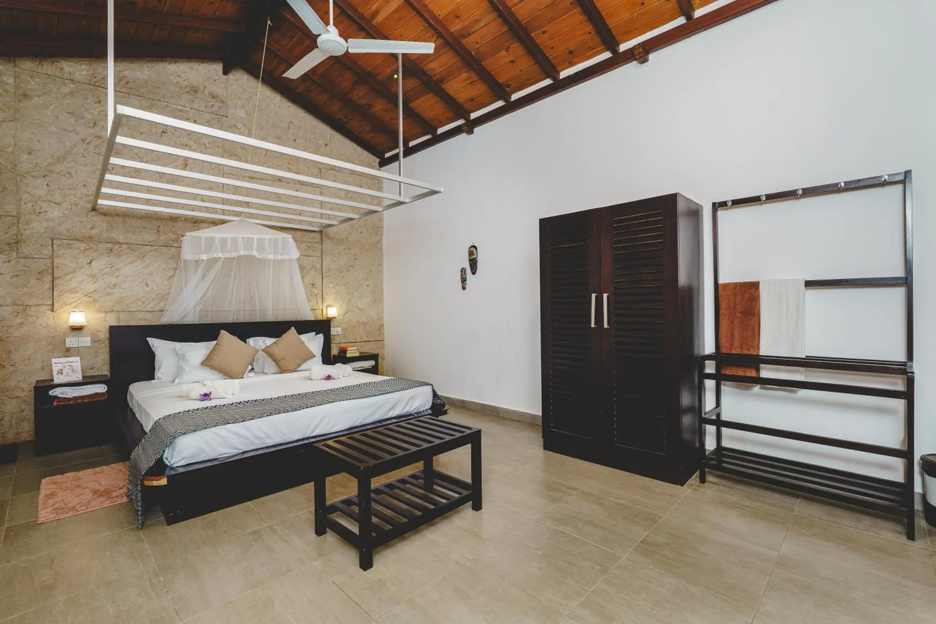 Bed in River View Villas Bed in River View Villas