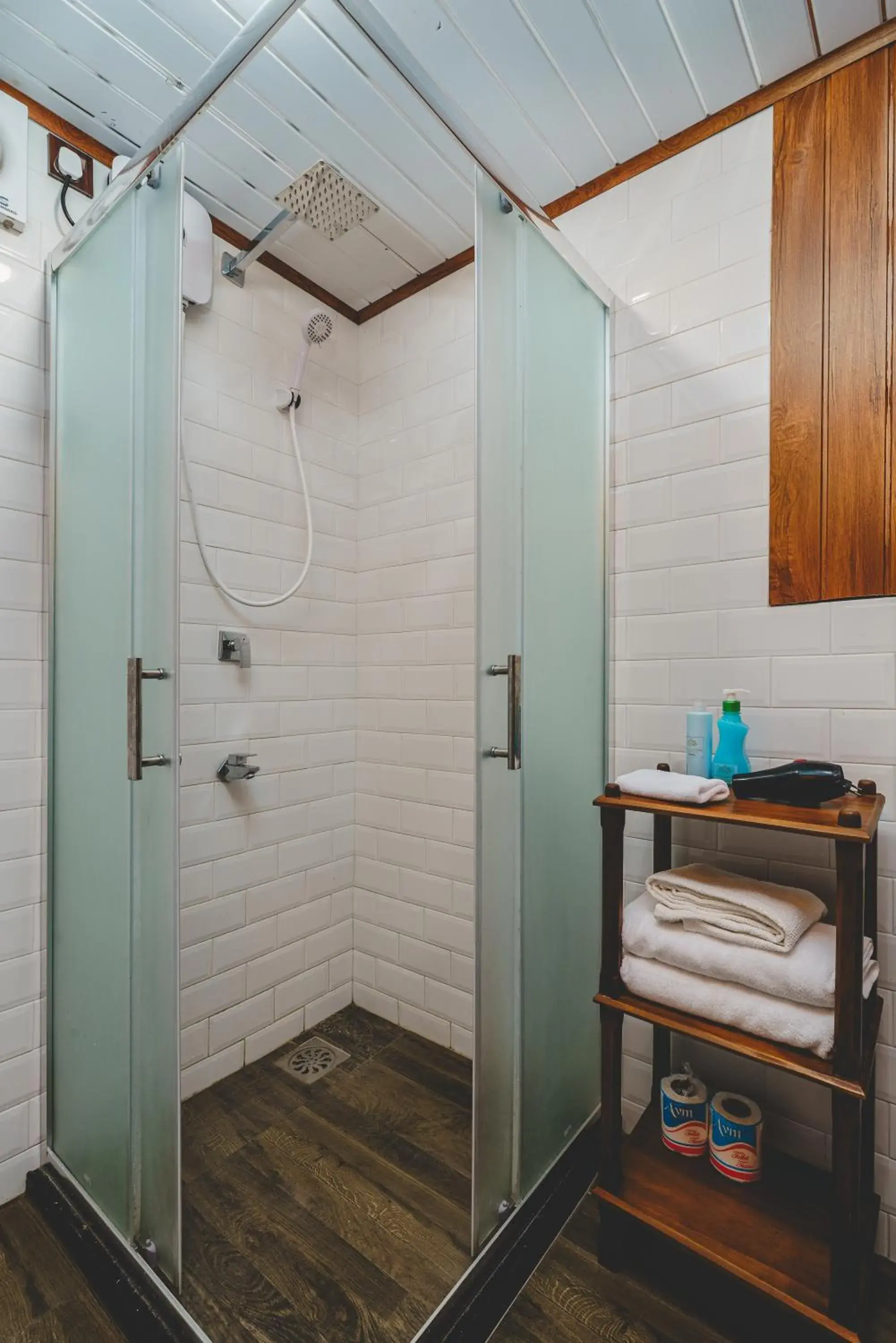 Shower in River View Villas Shower in River View Villas