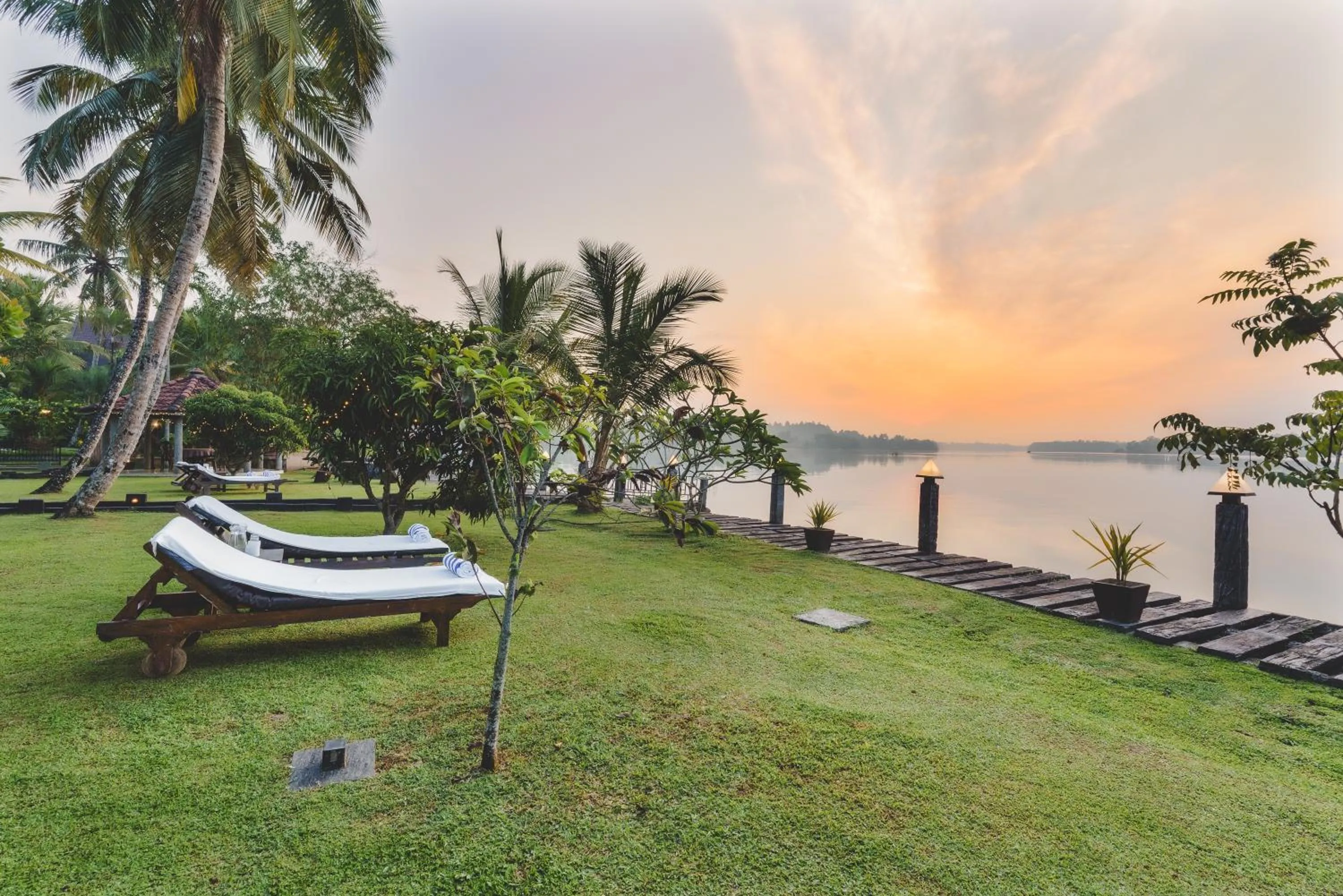 Natural landscape in River View Villas