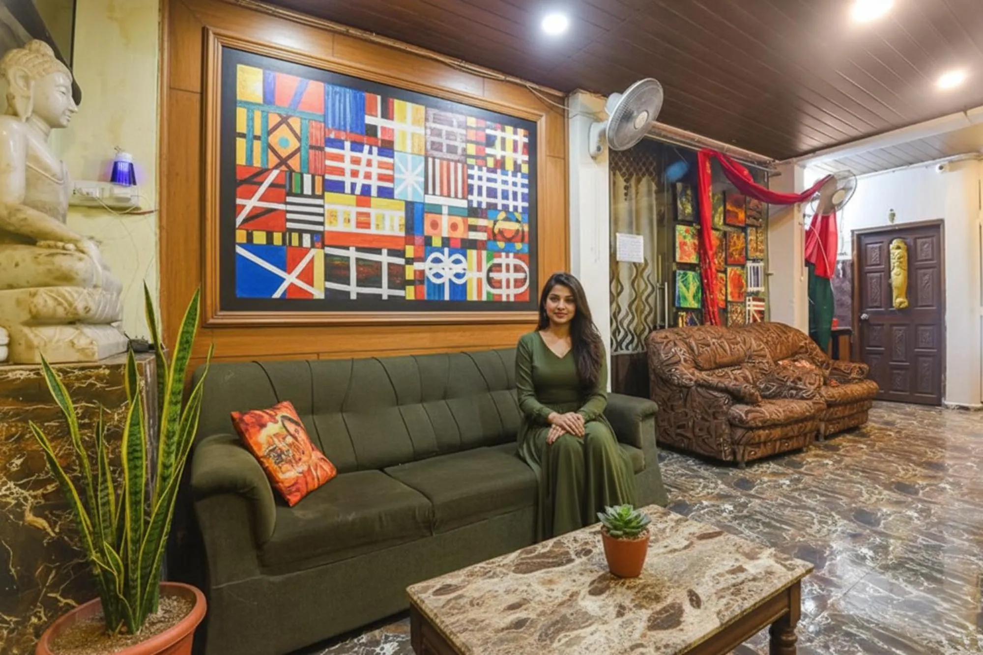 Lobby or reception in Via Corinthia Boutique Rooms - Nr Candolim Beach