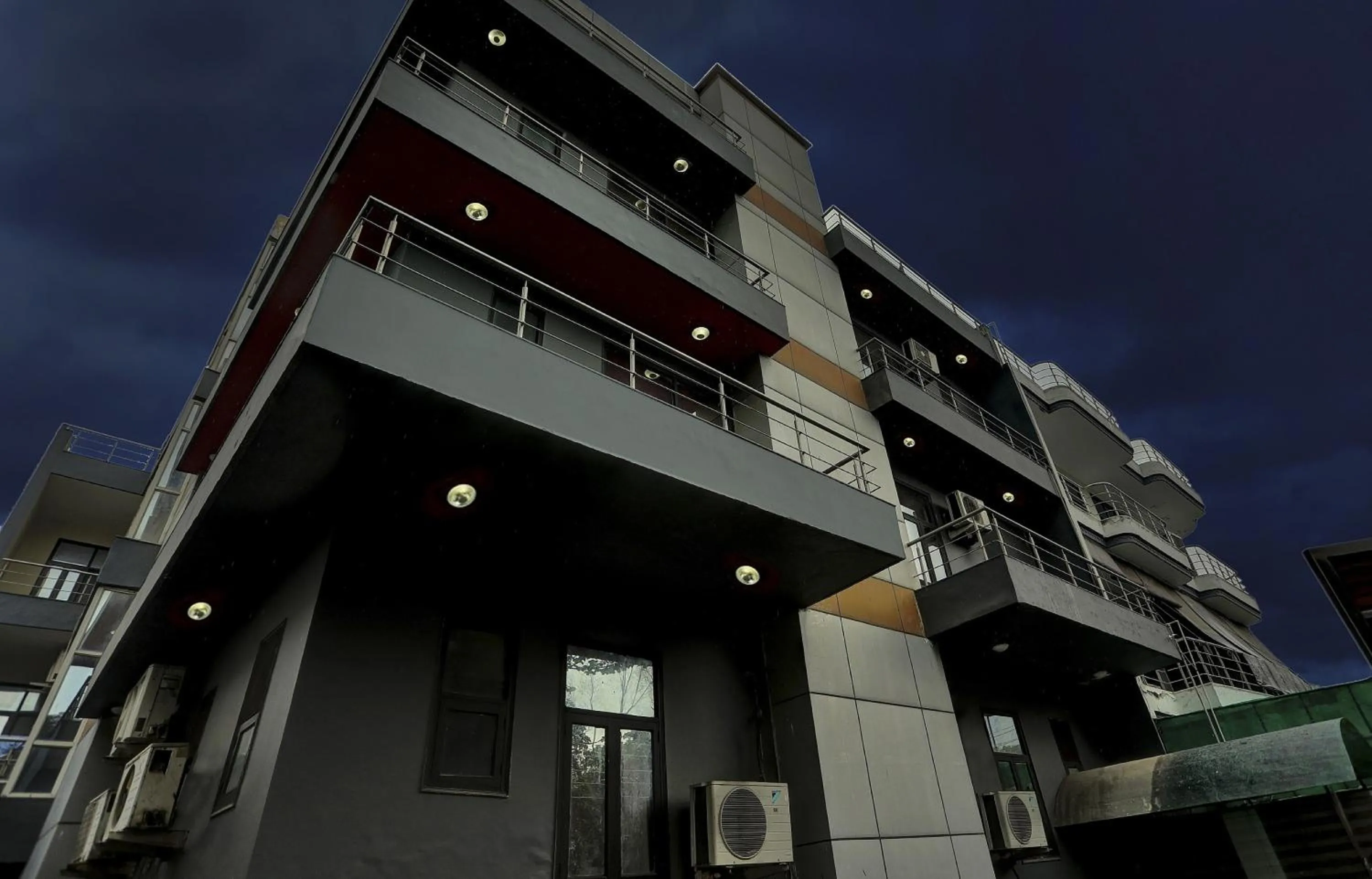 Facade/entrance in Townhouse Happy Keys Near Iskcon Temple Noida