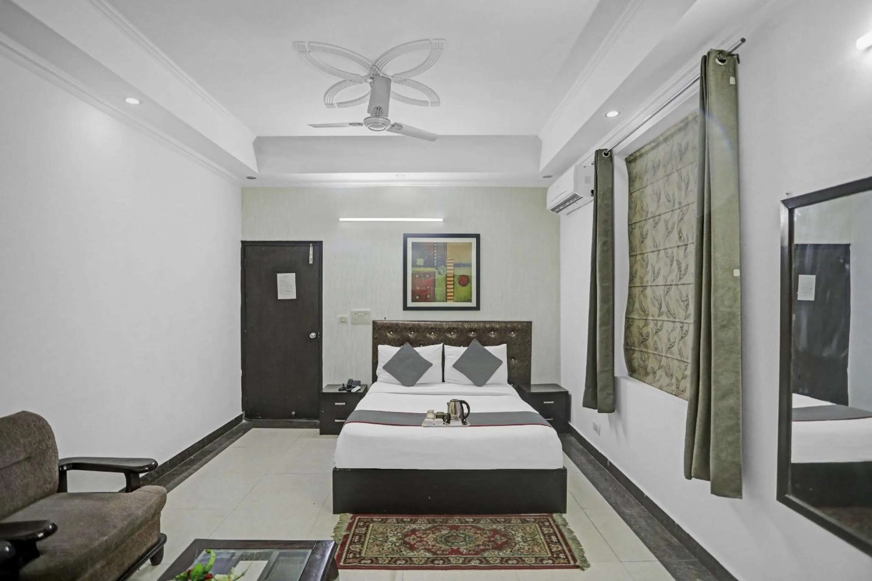 Bedroom, Bed in Townhouse Happy Keys Near Iskcon Temple Noida