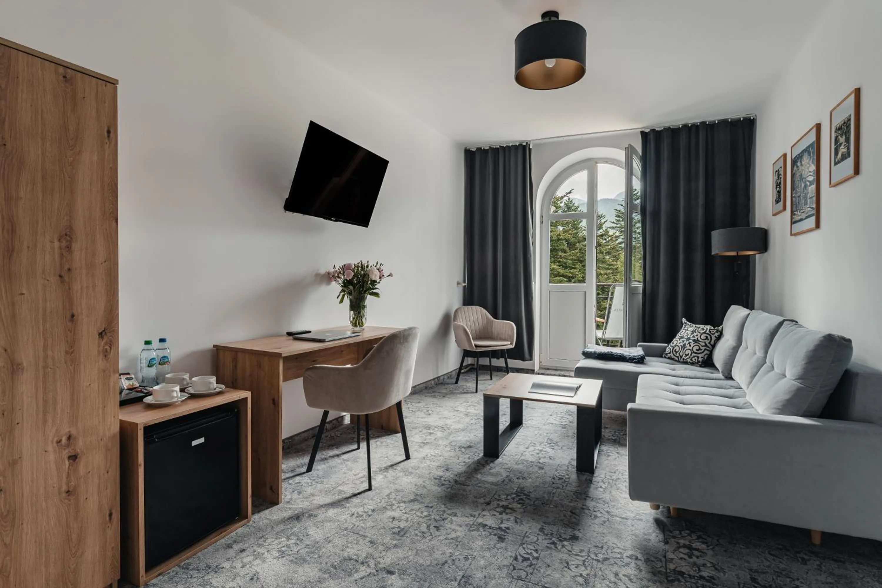 Communal lounge/ TV room in Rewita Kościelisko-Zakopane