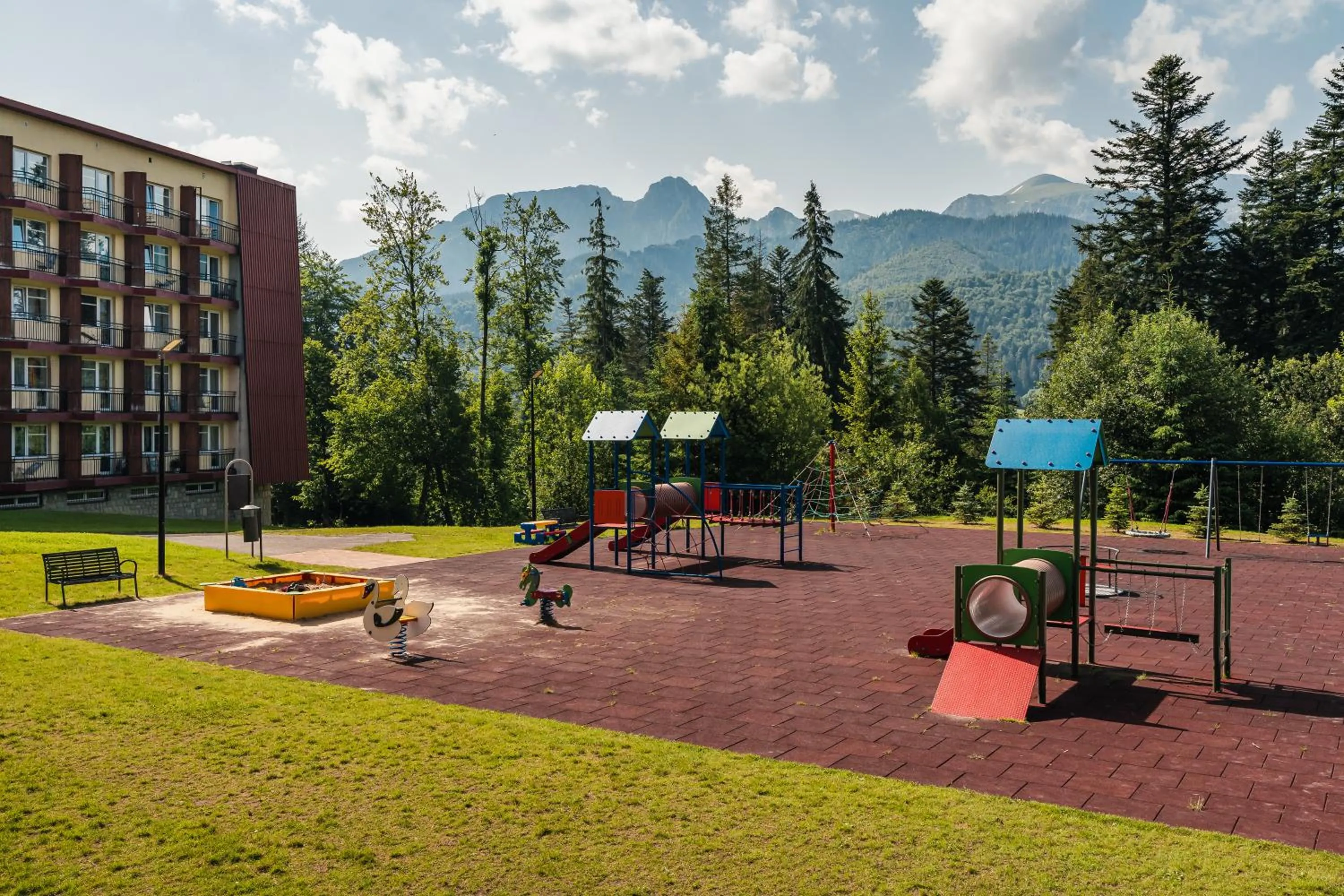 Children play ground in Rewita Kościelisko-Zakopane