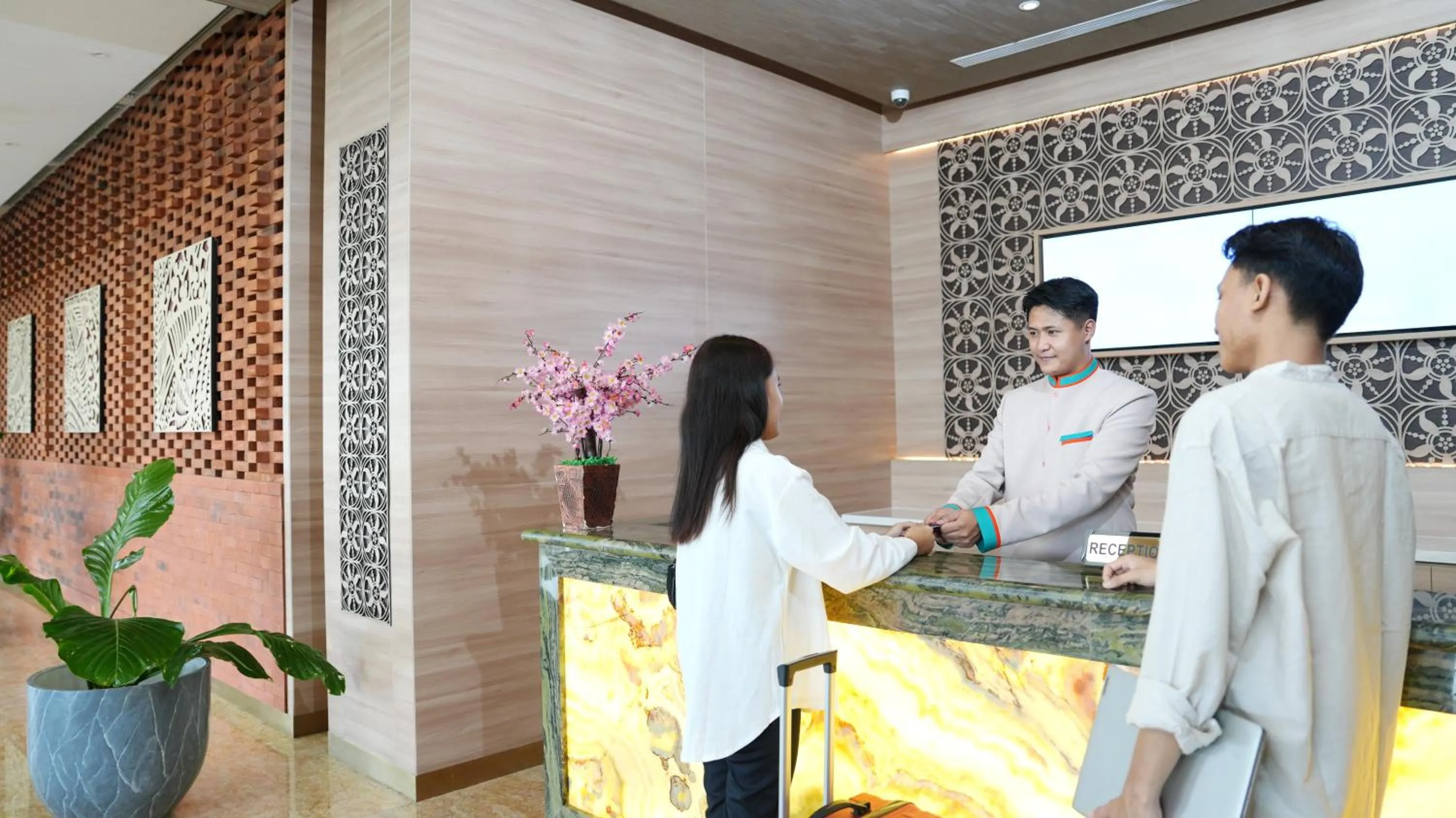 Lobby or reception in Hotel Metland Smara Kertajati