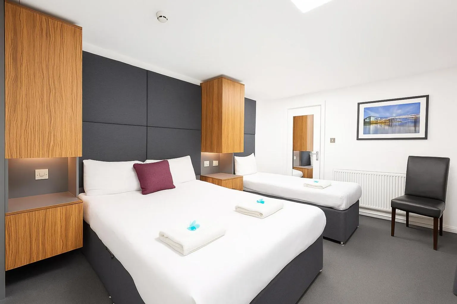 Bedroom, Bed in Hotel Express Newcastle Gateshead