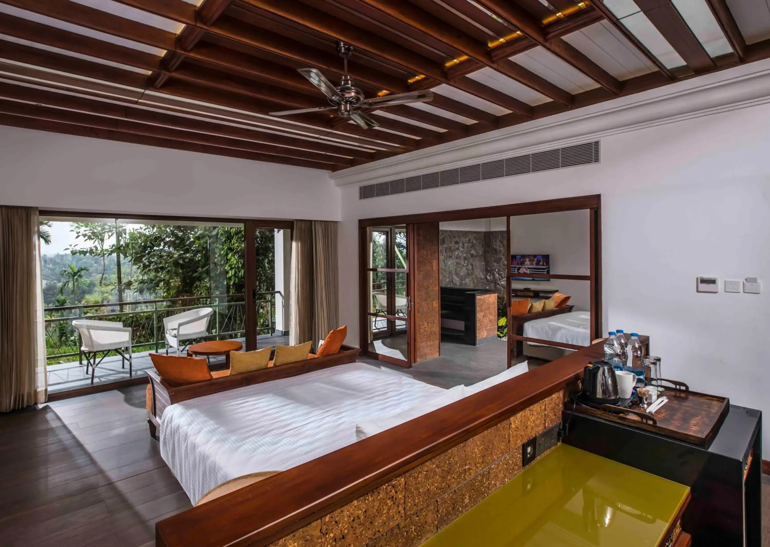 Living room, Bed in GReaT Trails Wayanad by GRT Hotels Living room, Bed in GReaT Trails Wayanad by GRT Hotels