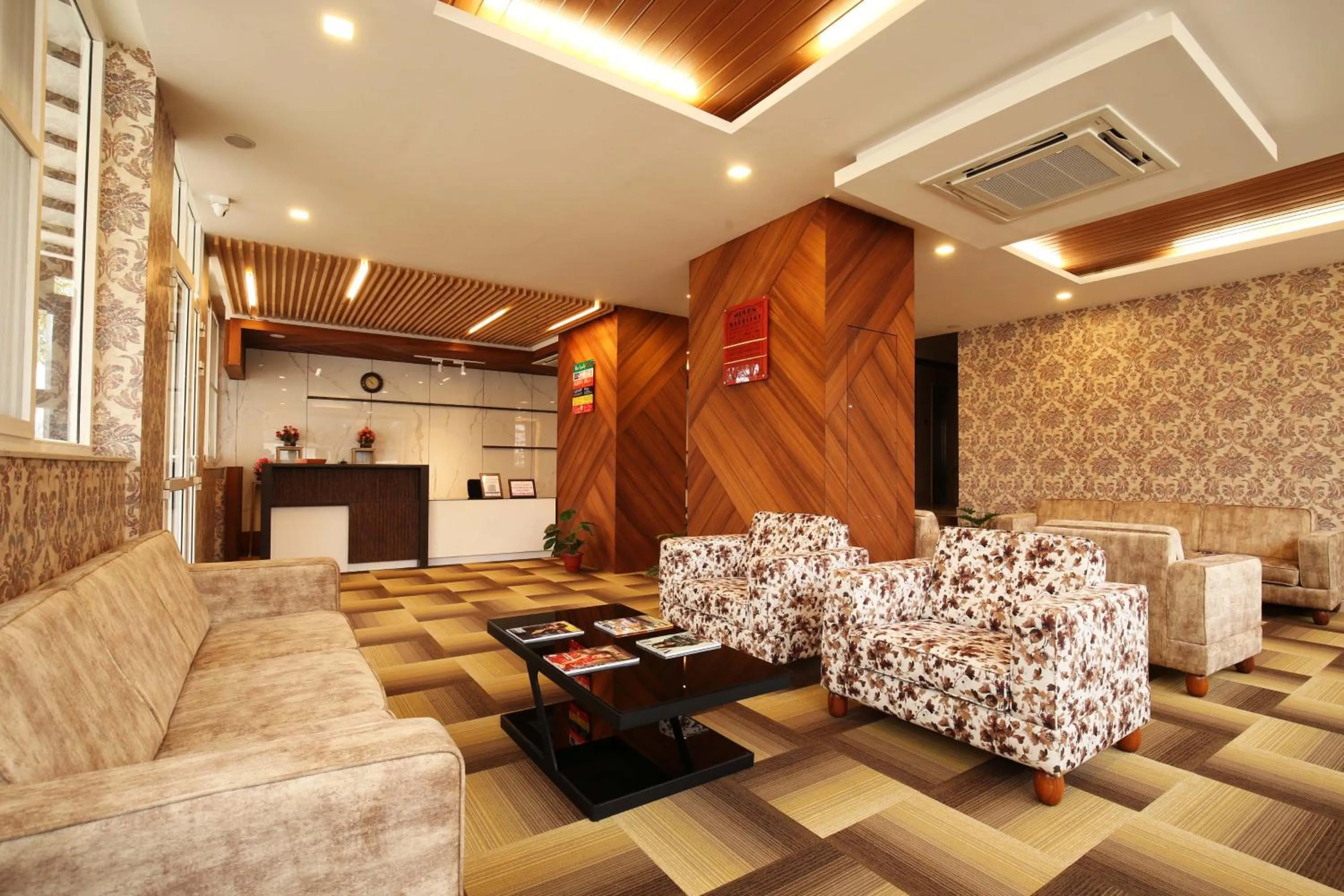 Lobby or reception in Vistar Pavithra Vivaha Convention Hall