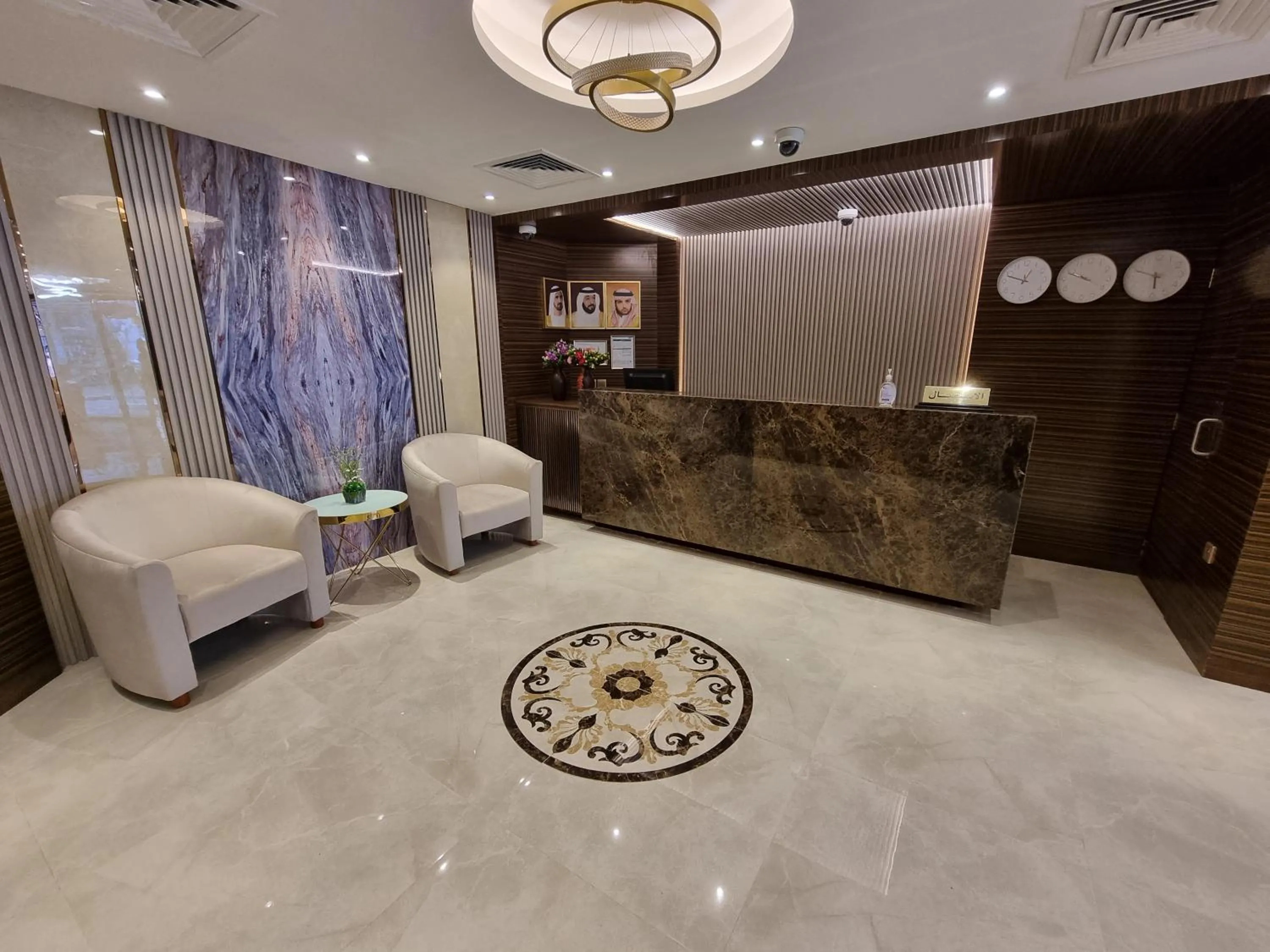 Seating area in Bliss Square Hotel