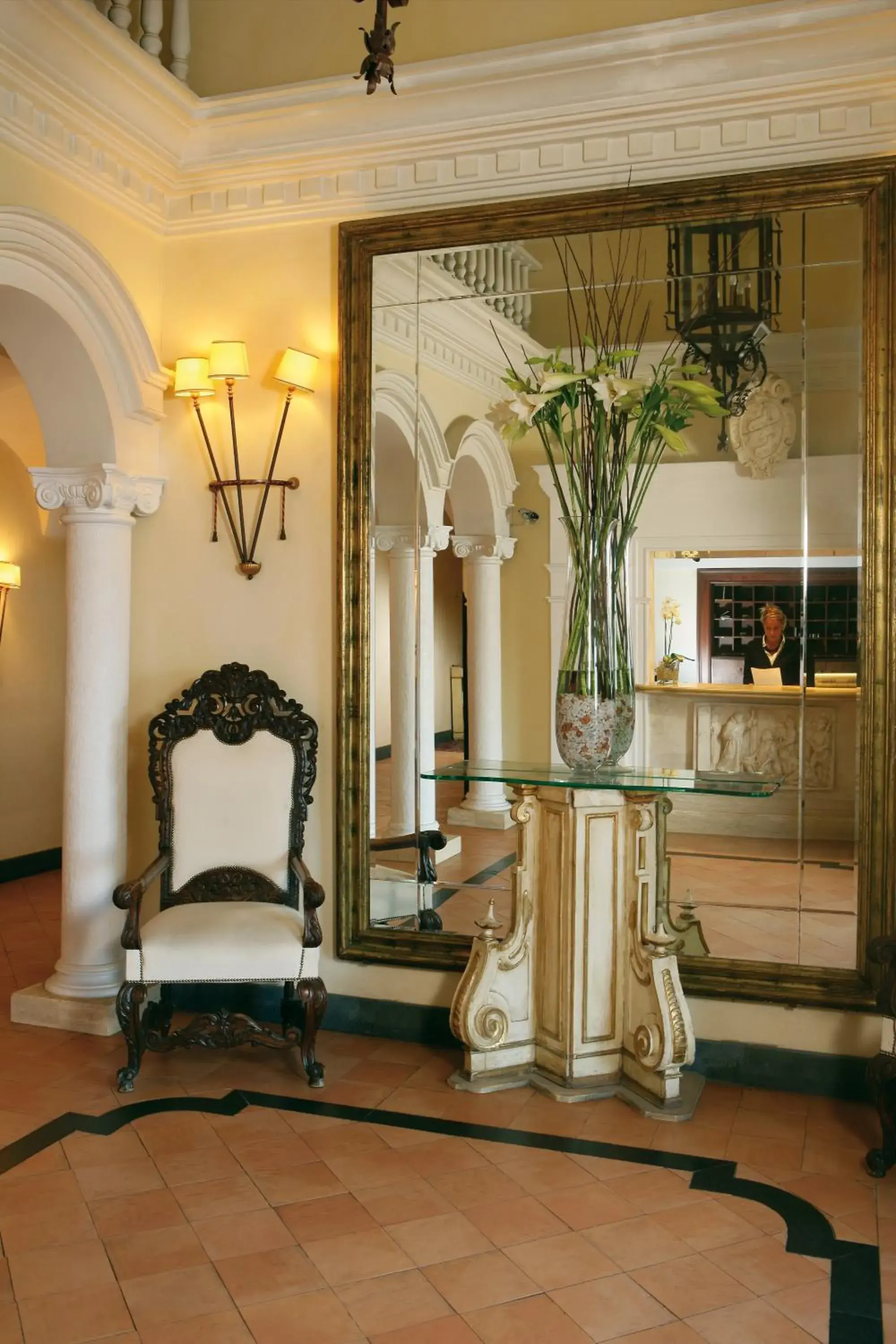 Lobby or reception in San Francesco al Monte Lobby or reception in San Francesco al Monte