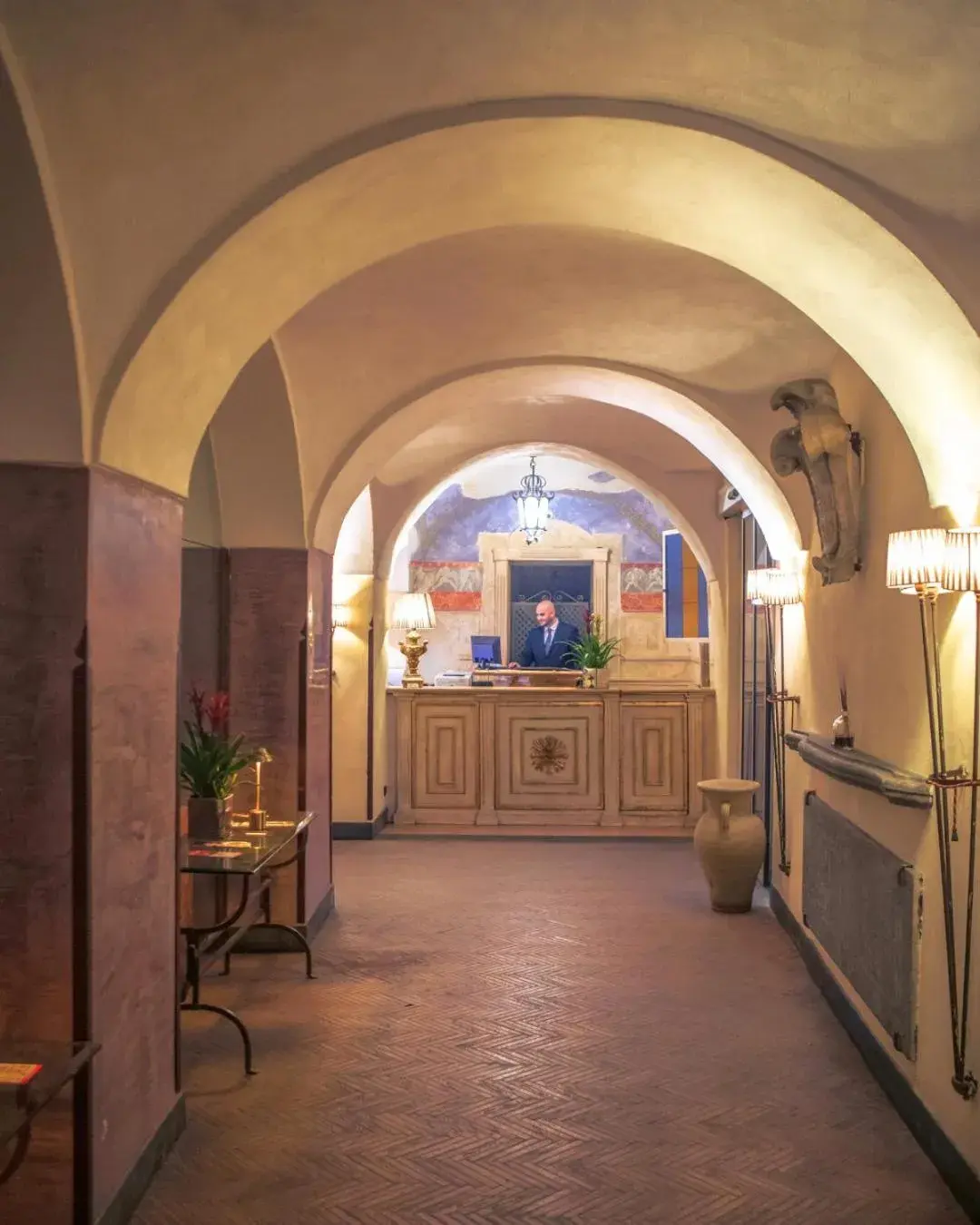 Lobby or reception in San Francesco al Monte Lobby or reception in San Francesco al Monte