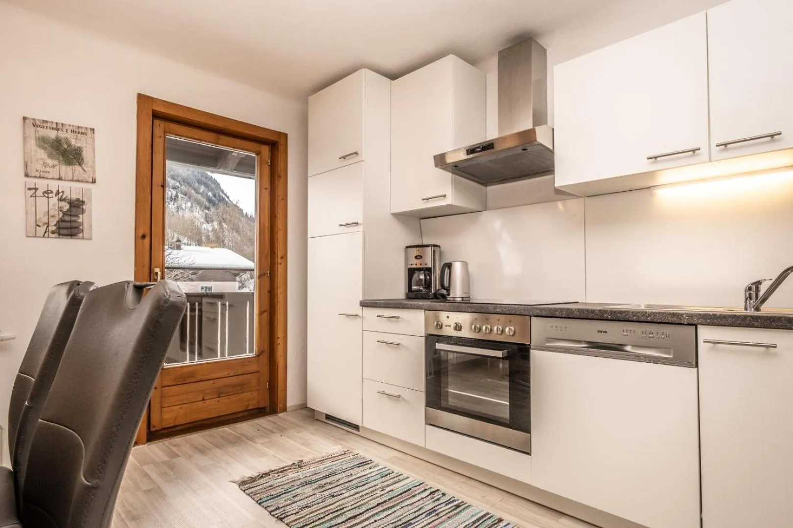 Kitchen or kitchenette in Haus Standlgut Rauris -- incl Sommercard