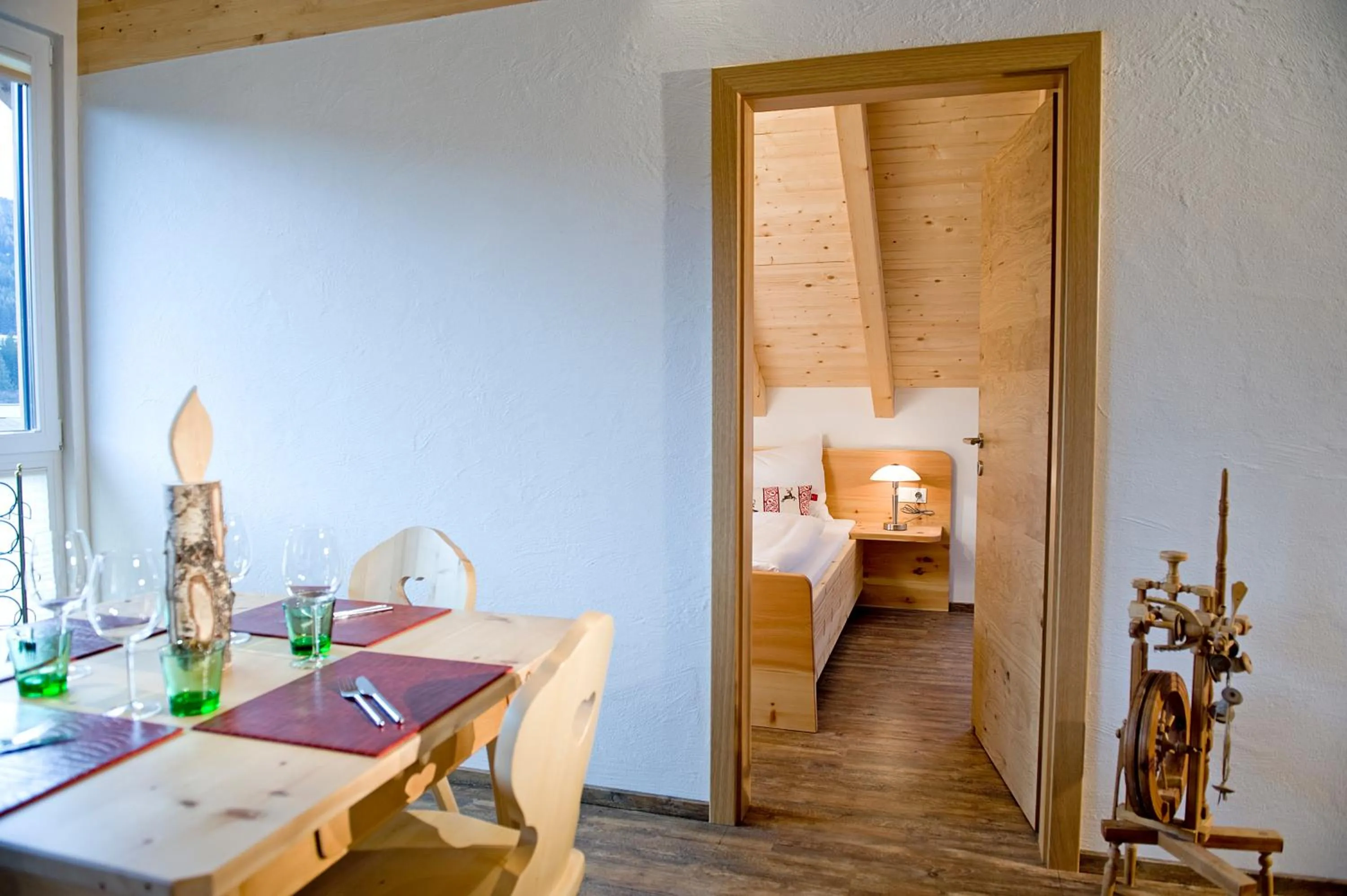 Dining area in AlpenChalet Mitterberg