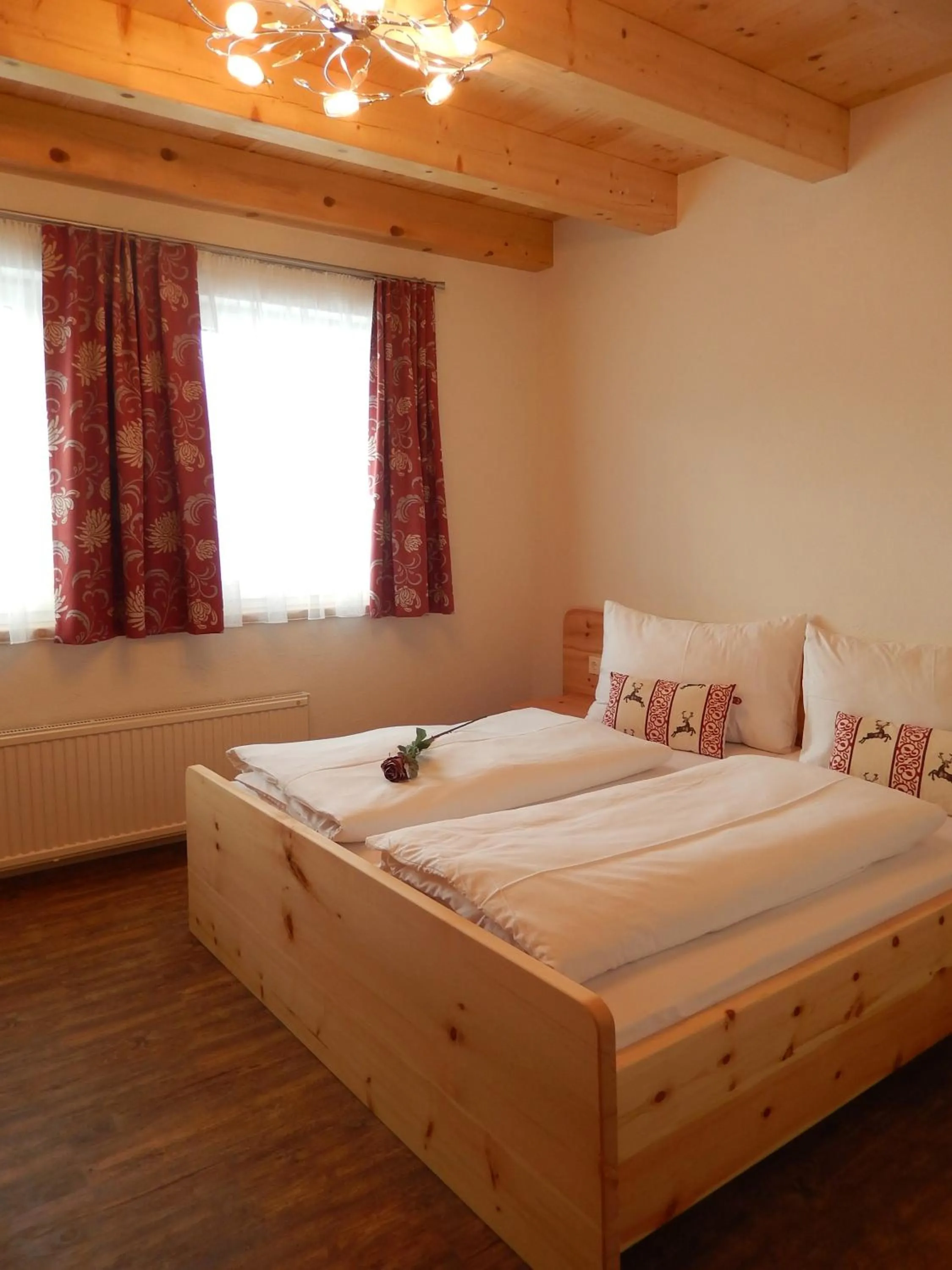 Bed in AlpenChalet Mitterberg