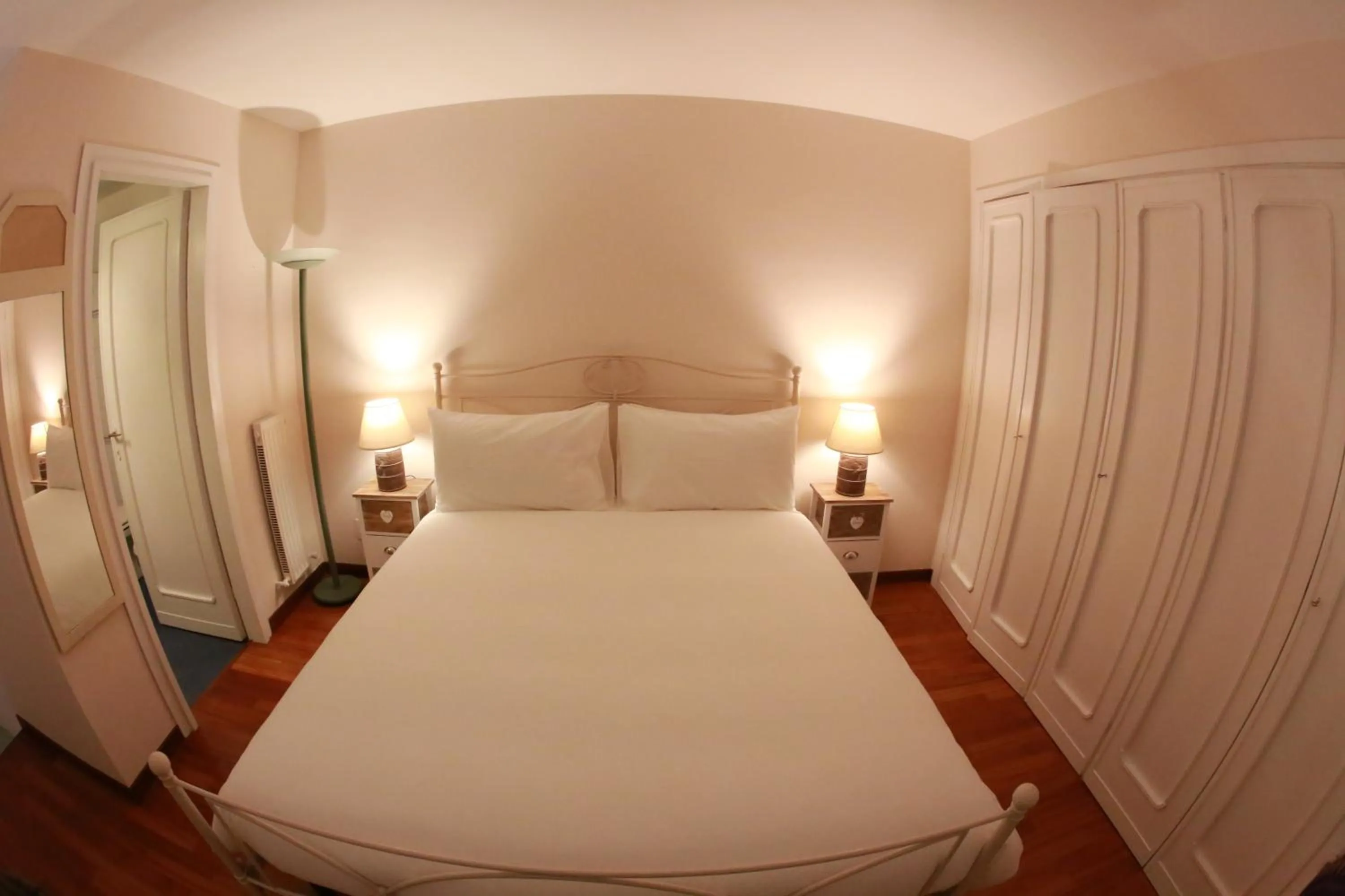 Bed in Palazzo Velli Suites